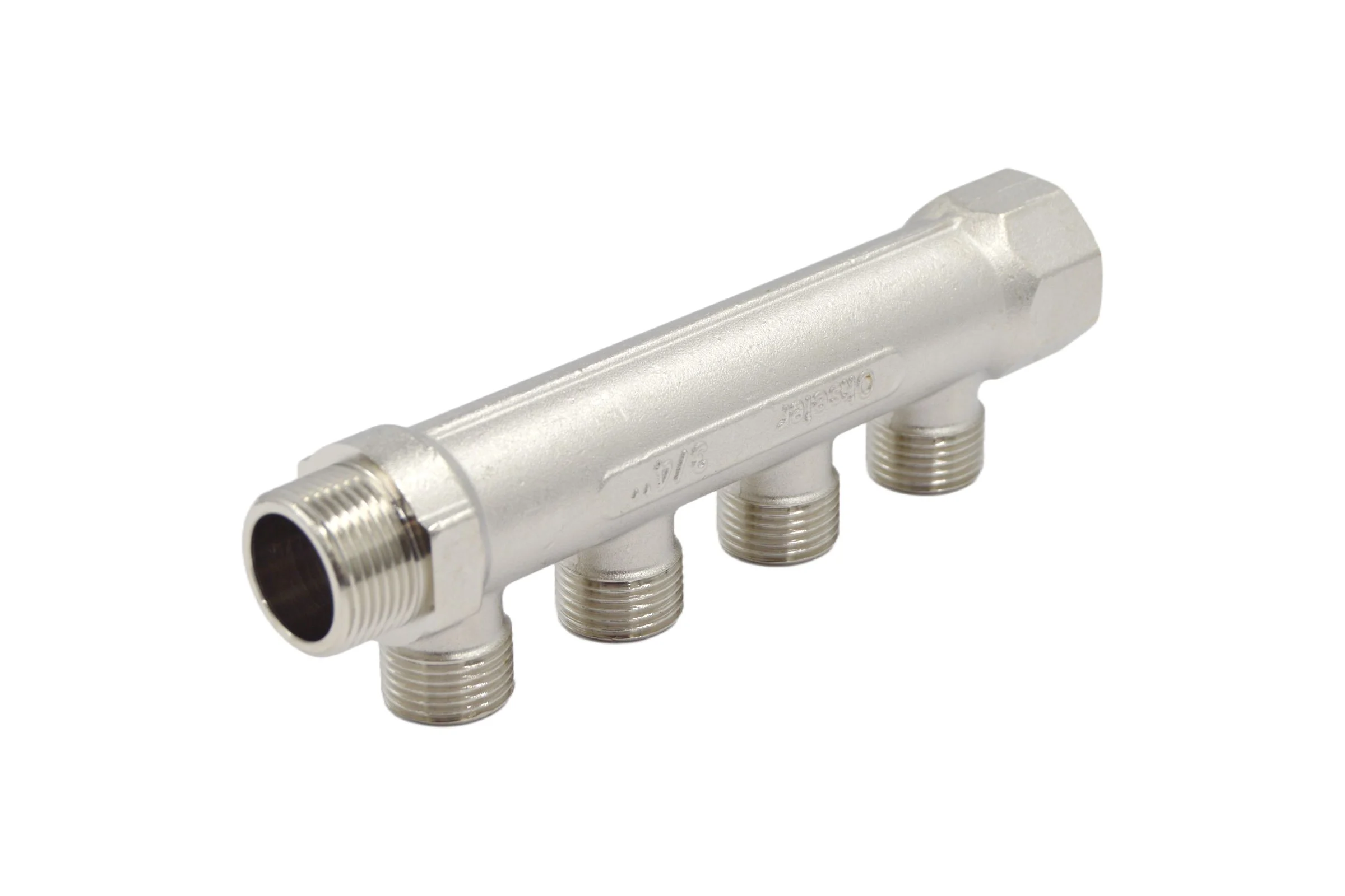 Коллекторы латунные Okseler 3/4x1/2НР 4 выхода oks00371