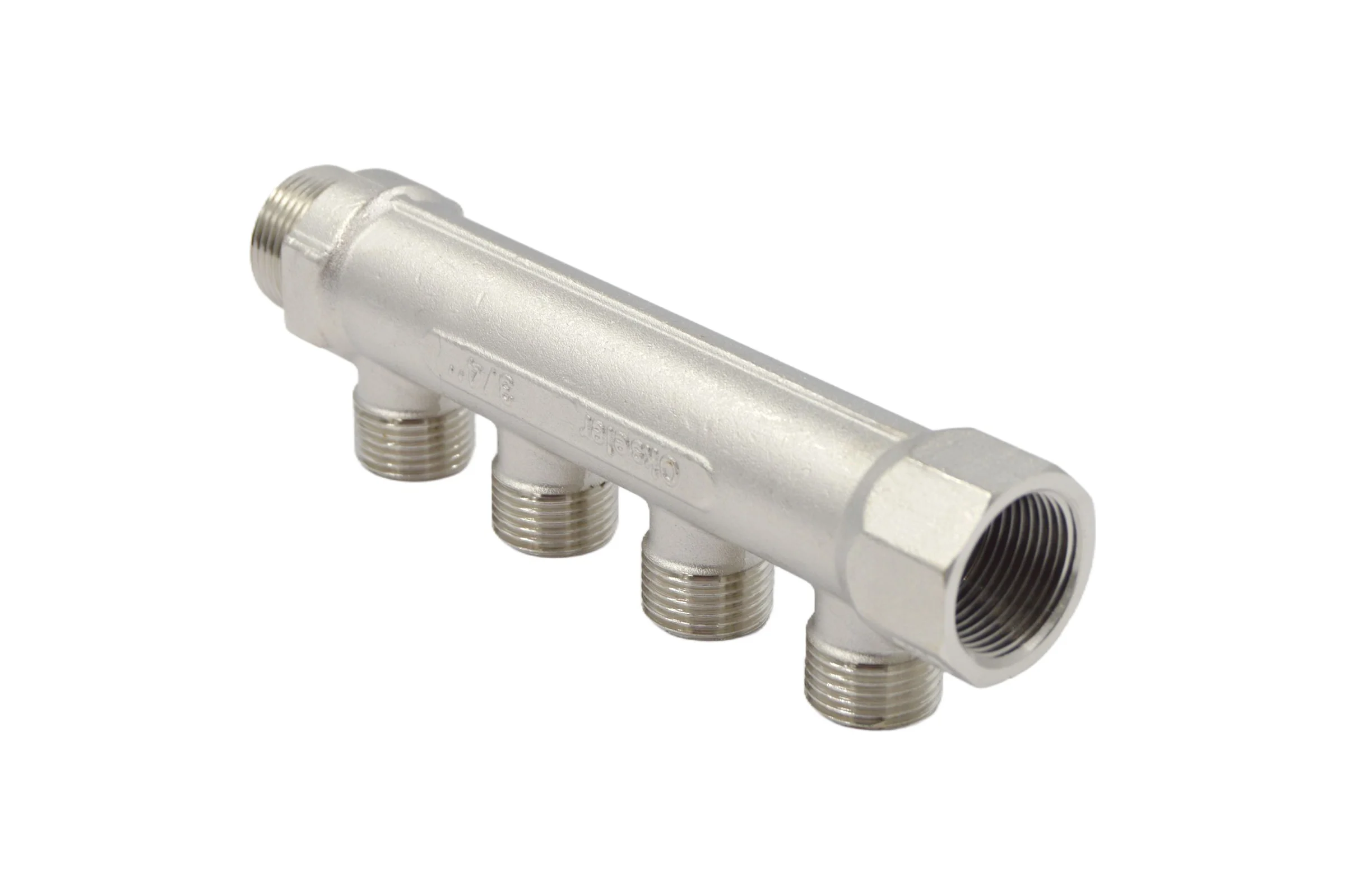 Коллекторы латунные Okseler 3/4x1/2НР 4 выхода oks00371