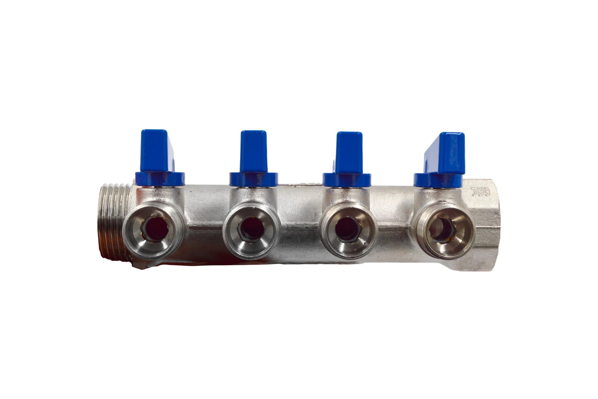 Коллекторы с шаровыми клапанами Okseler 1x1/2НР, 4 выхода oks00406