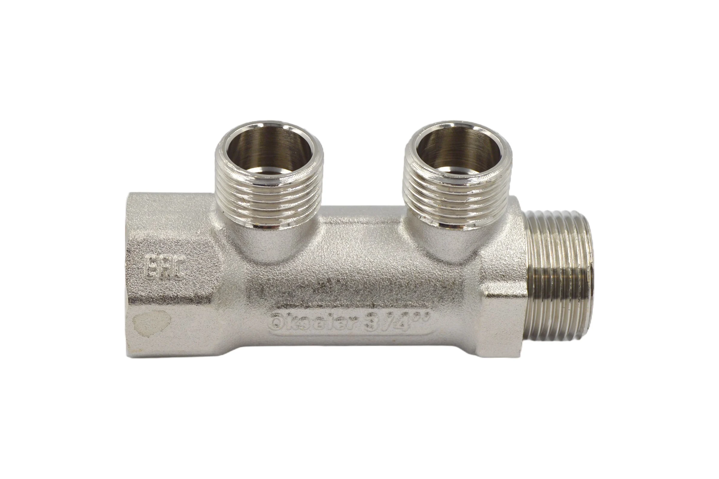 Коллекторы латунные Okseler 3/4x1/2НР 2 выхода oks00369