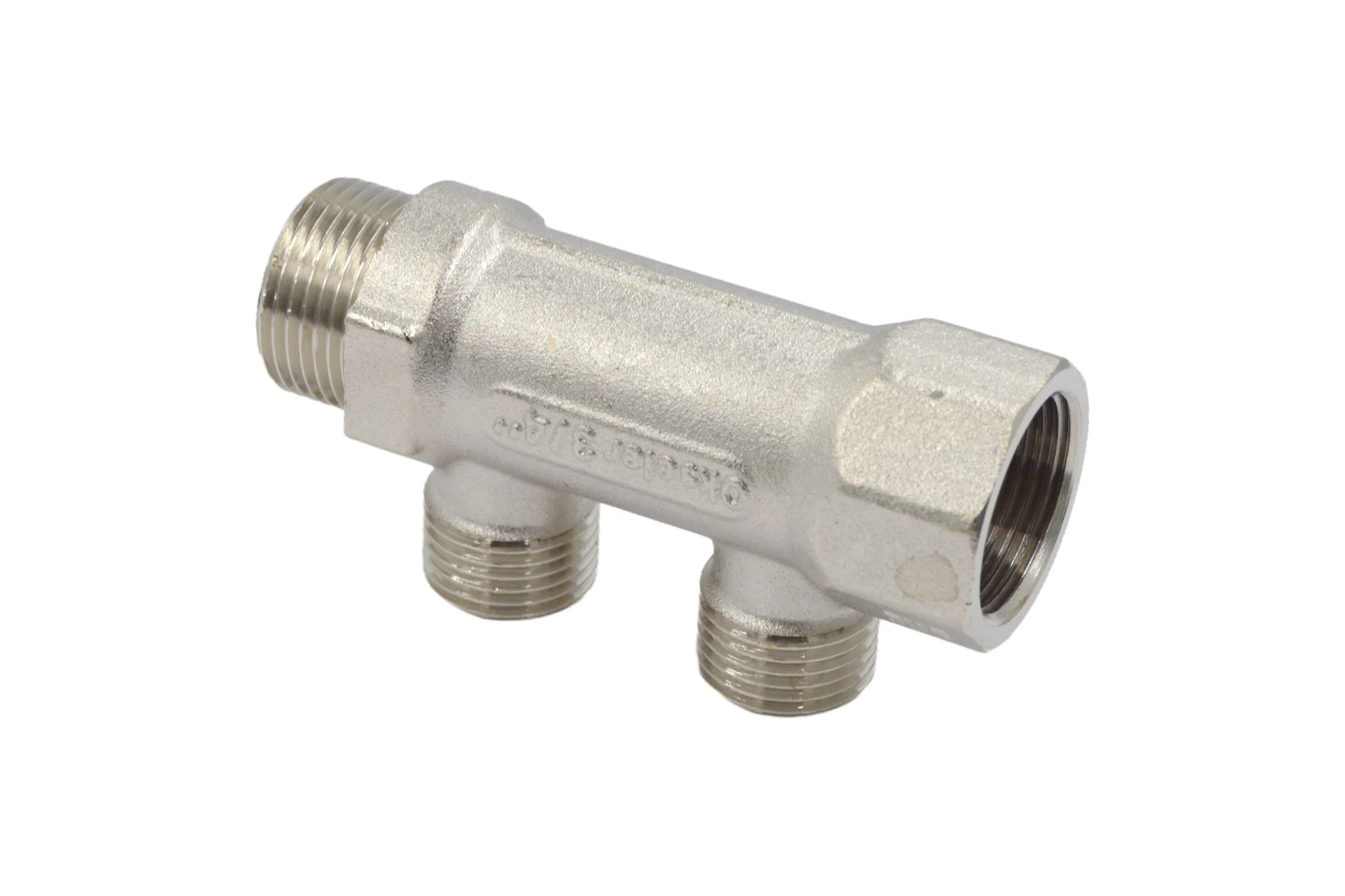 Коллекторы латунные Okseler 3/4x1/2НР 2 выхода oks00369