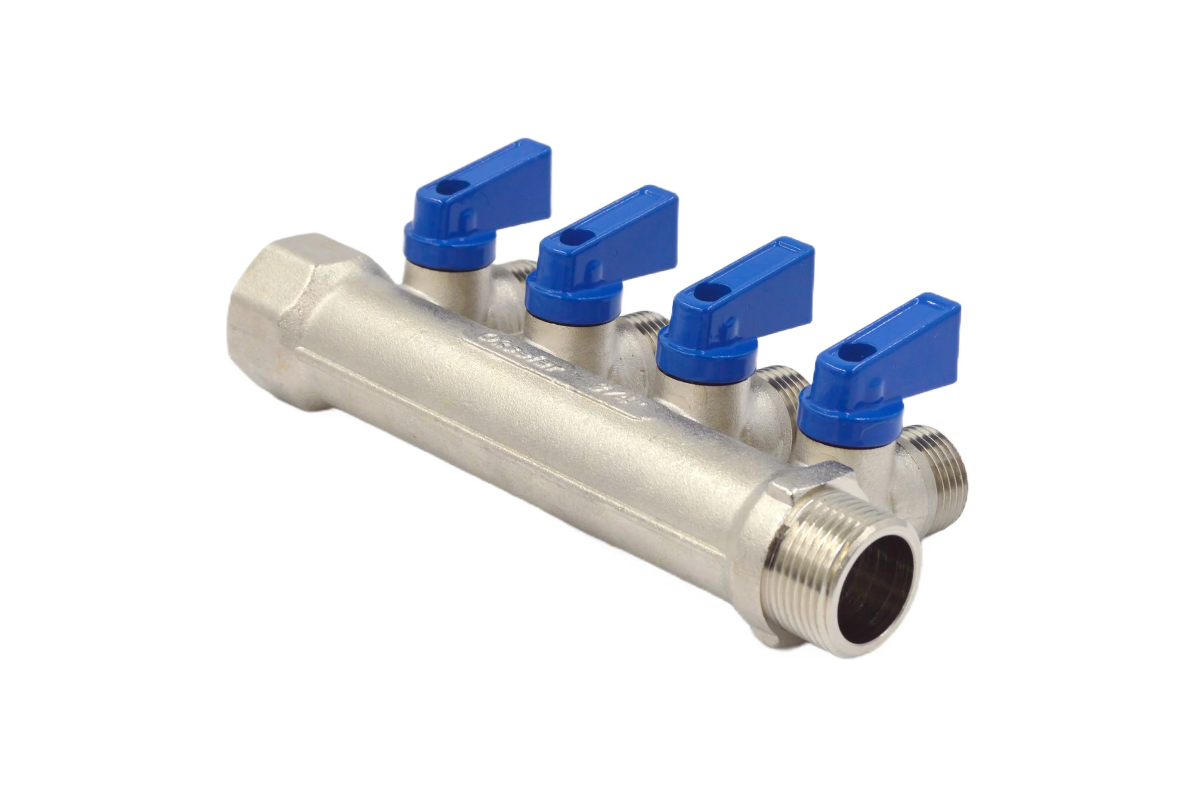 Коллекторы с шаровыми клапанами Okseler 3/4x1/2НР, 4 выхода oks00403