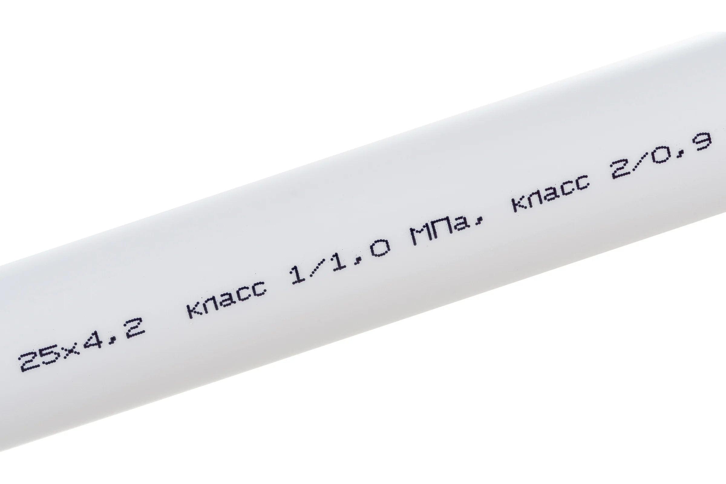 Труба Gigant PP-R белая, армированная стекловолокном SDR 6 (PN25) 25x4.2 мм, 2 м GSG-8