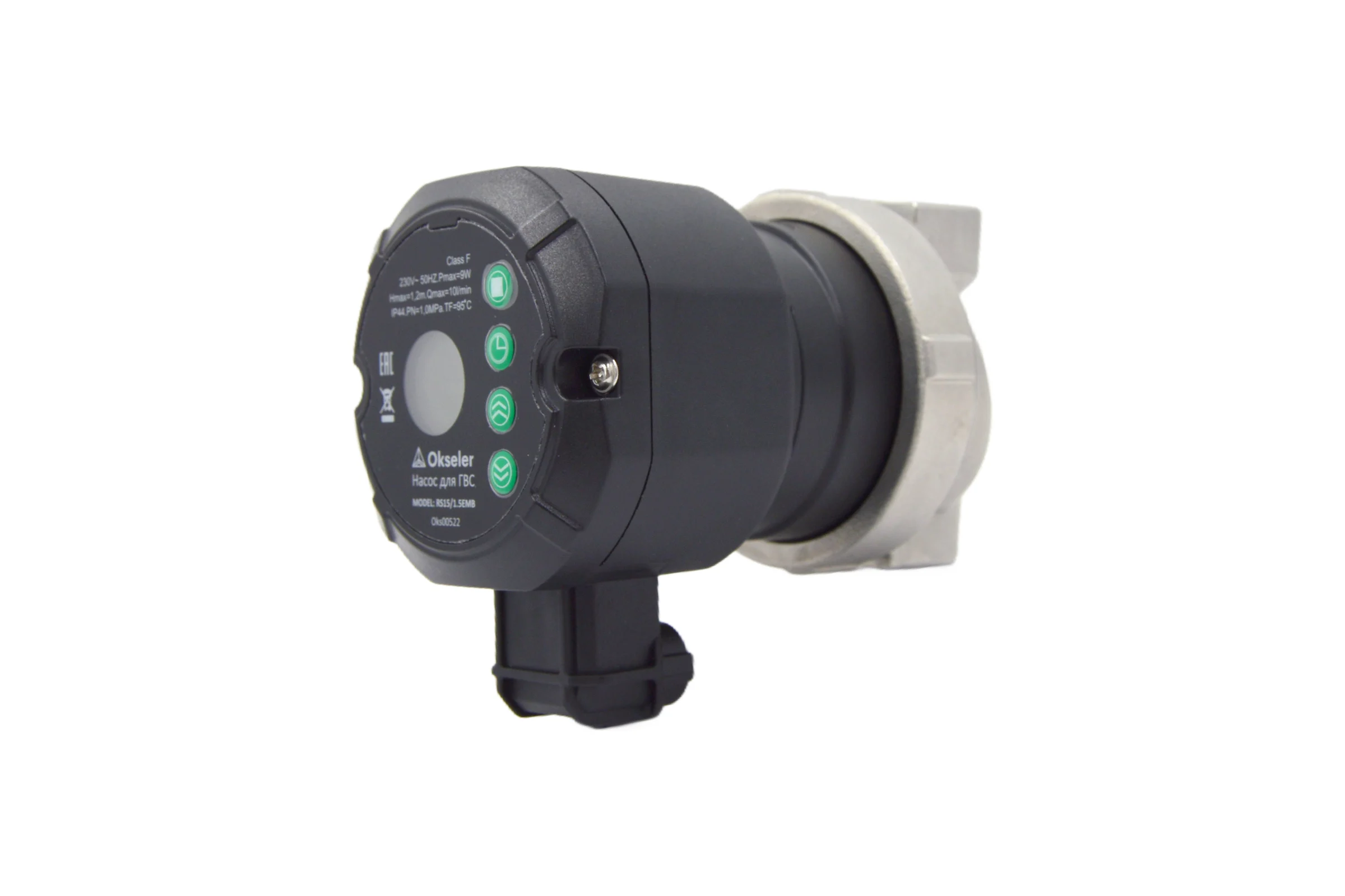 Насос циркуляционный OKSELER для ГВС с таймером RS 15/1.5EMB Oks00522