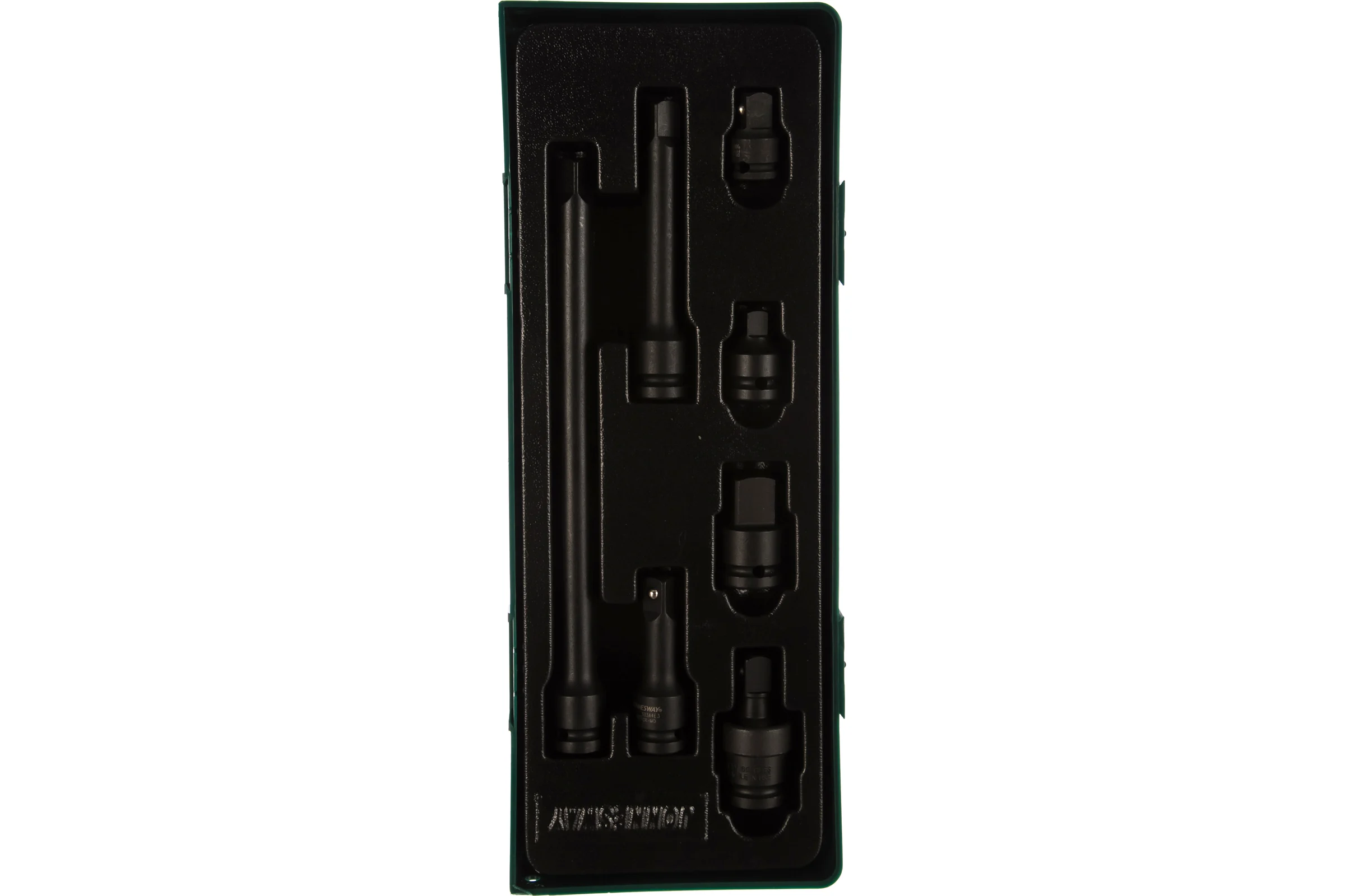 Комплект аксессуаров для ударных головок 1/2"DR  7 предметов (ложемент) Jonnesway S03A401SP