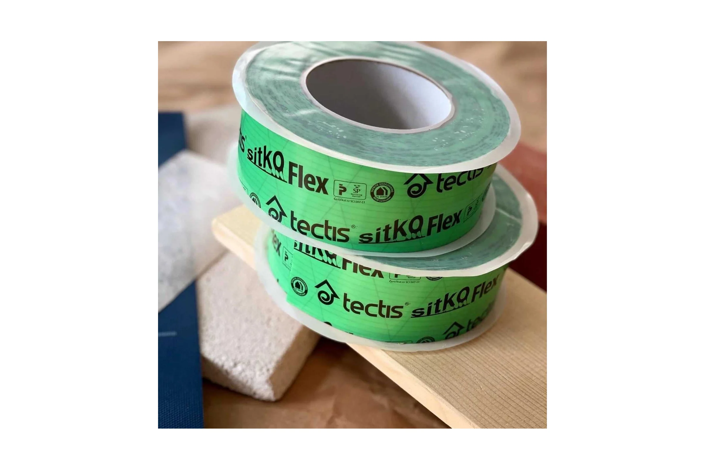 Армированная клейкая лента для склейки мембраны и пароизоляции Tectis Sitko Flex 50 мм х 25 м 07523