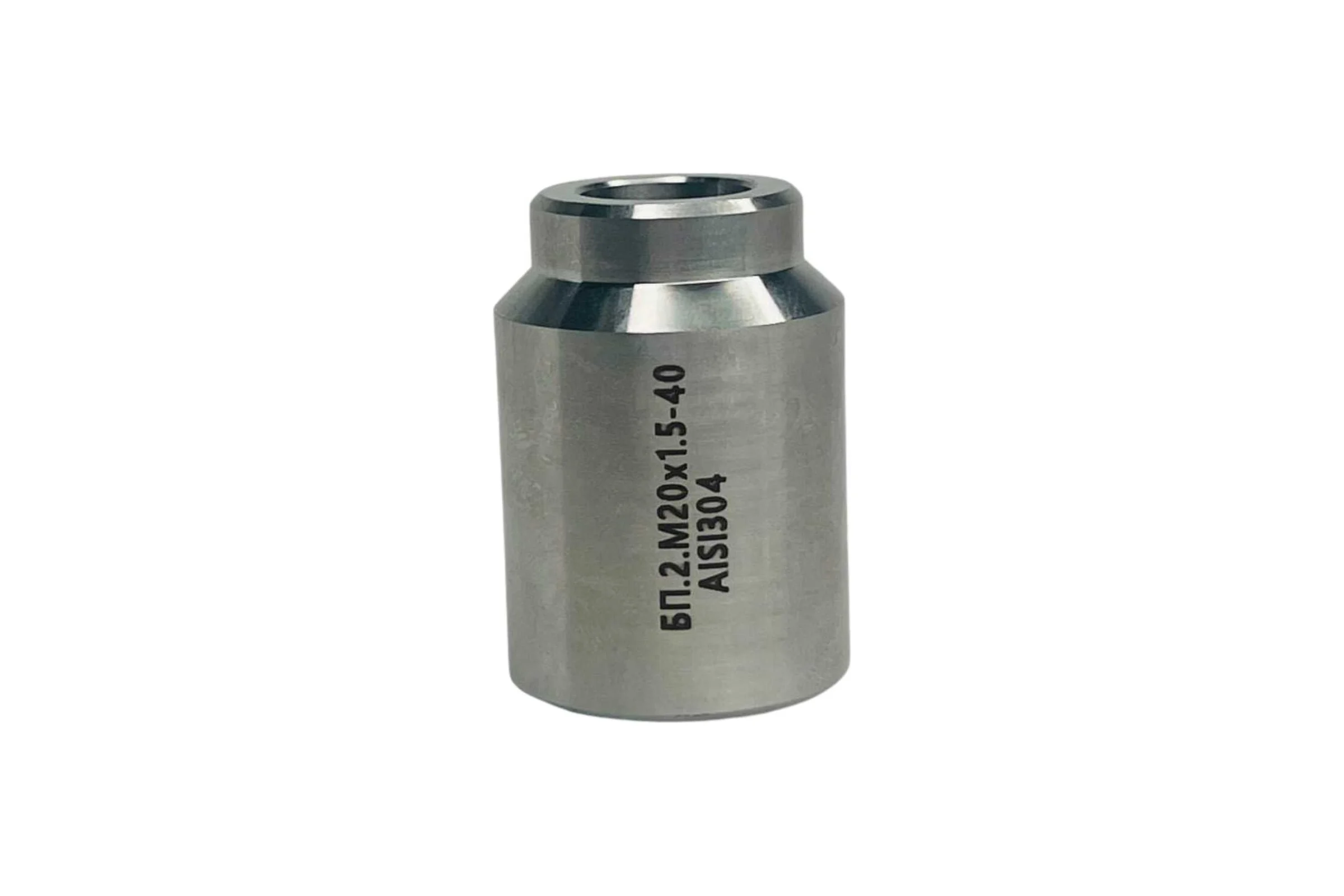 Бобышка DELTAKIP прямая нерж. DK-БП.2.20х1,5-40 AISI304 DK-D0000015