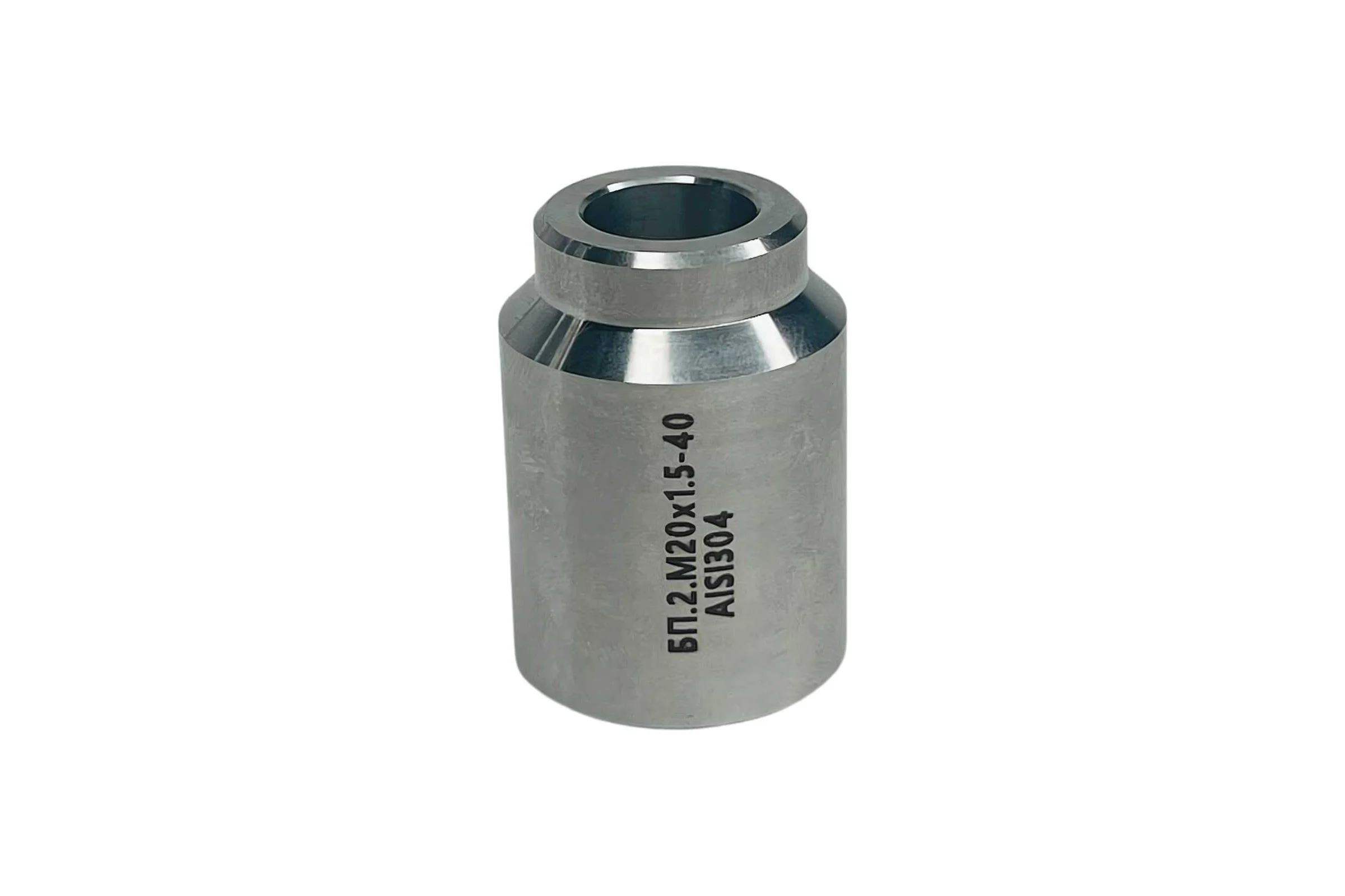 Бобышка DELTAKIP прямая нерж. DK-БП.2.20х1,5-40 AISI304 DK-D0000015