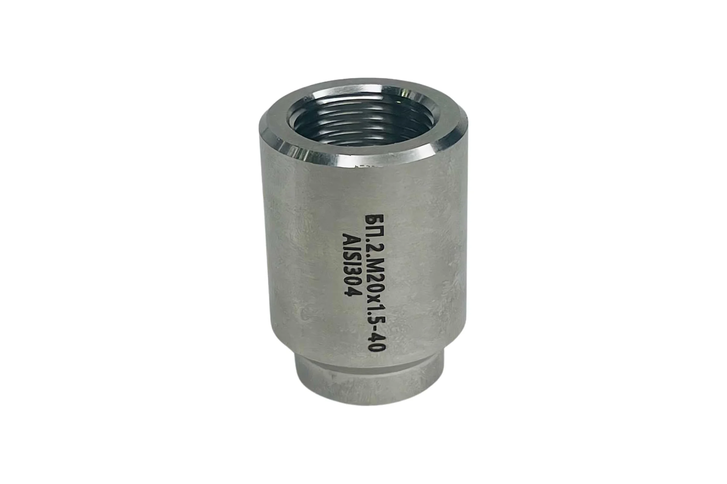 Бобышка DELTAKIP прямая нерж. DK-БП.2.20х1,5-40 AISI304 DK-D0000015
