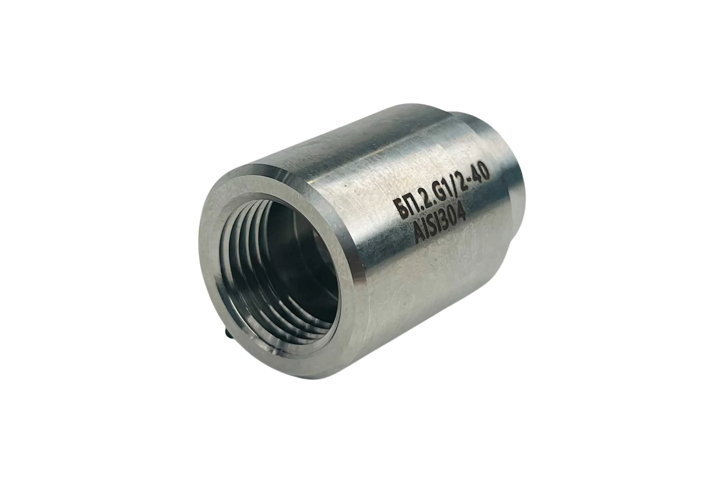 Бобышка DELTAKIP прямая нерж. DK-БП.2.G1/2-40 AISI304 DK-D0000016