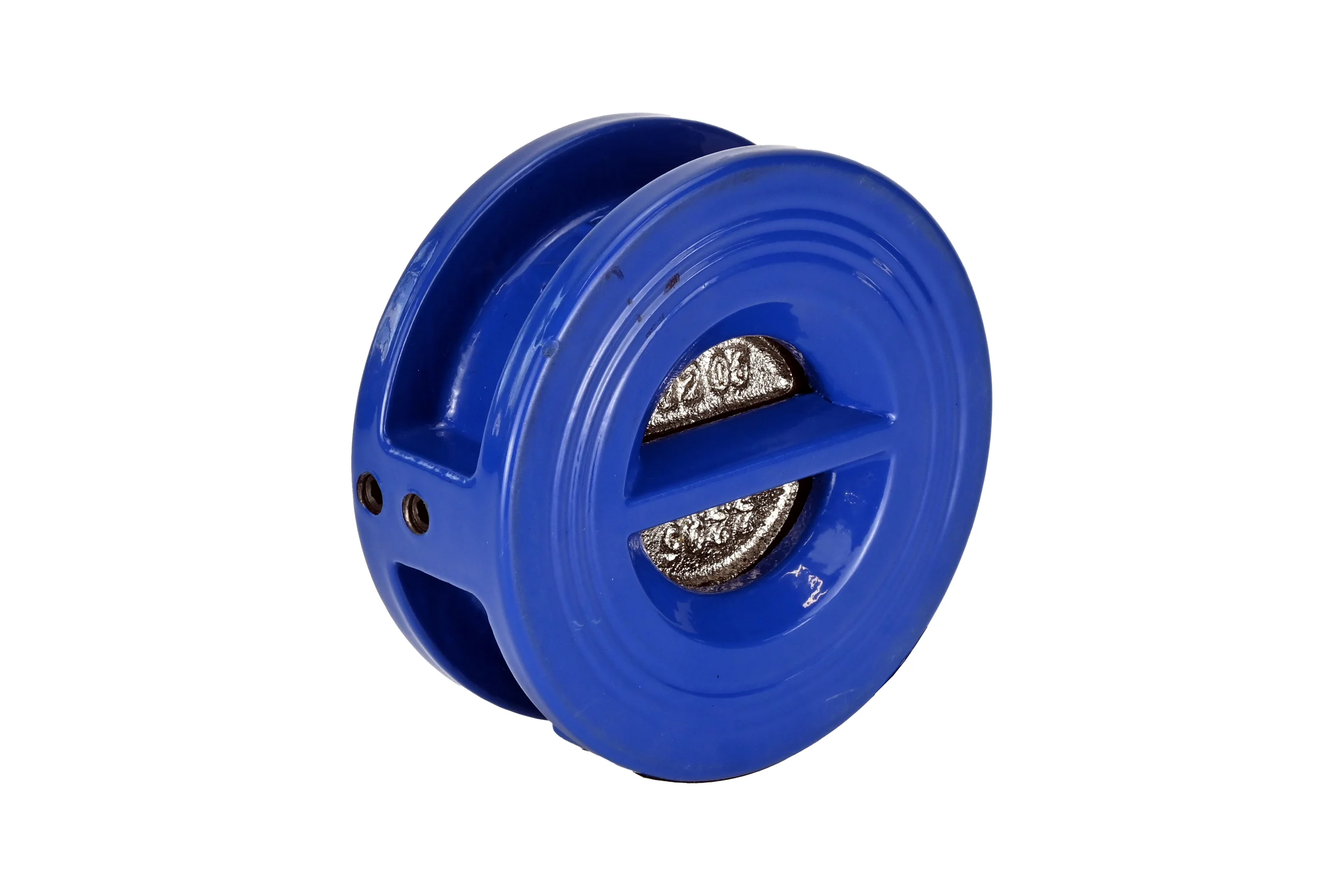 Клапан обратный лепестковый двухстворчатый DN.ru 2S-GG25-GG25-EPDM-Fb Ду100 Ру16 межфланцевый D100-03946