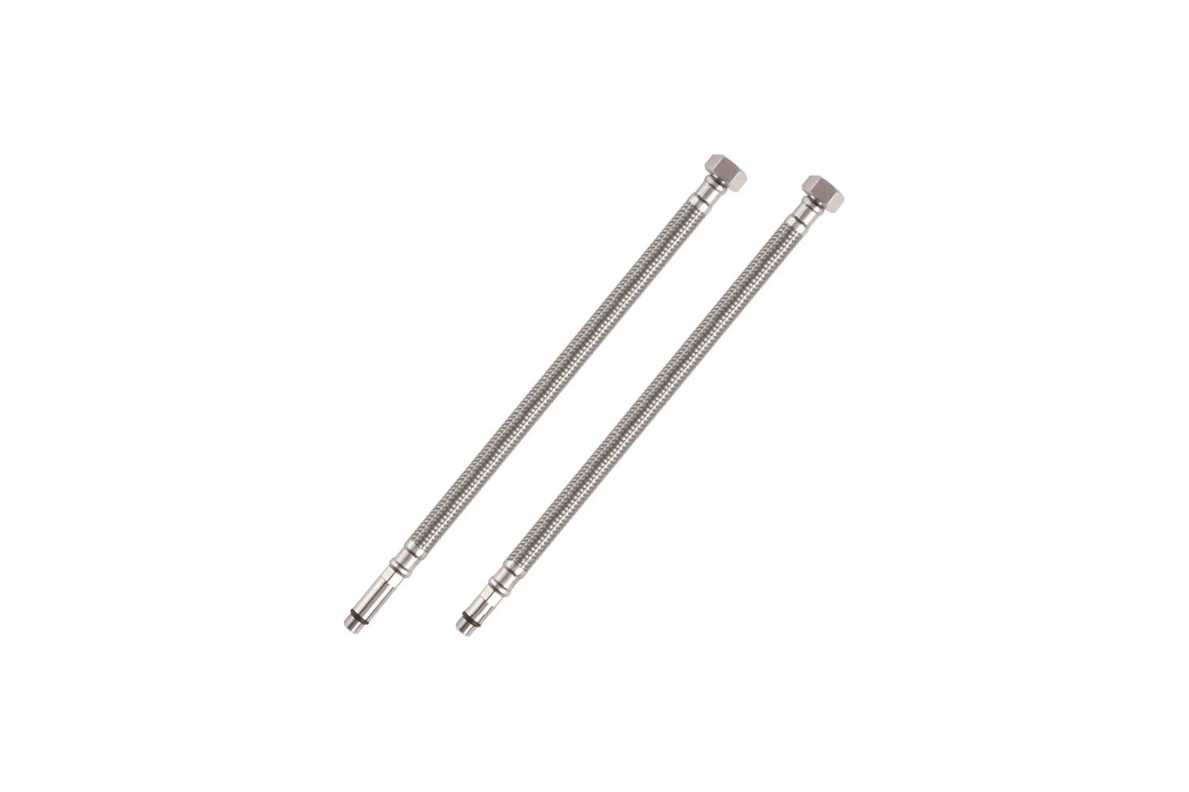 Подводка под смеситель Imperial PREMIUM PEX 0,8м 1/2F-M10x1-L17/L37для пит.воды (хол/гор)в стальной оплетке гибкая (1пара=2шт) 640.80