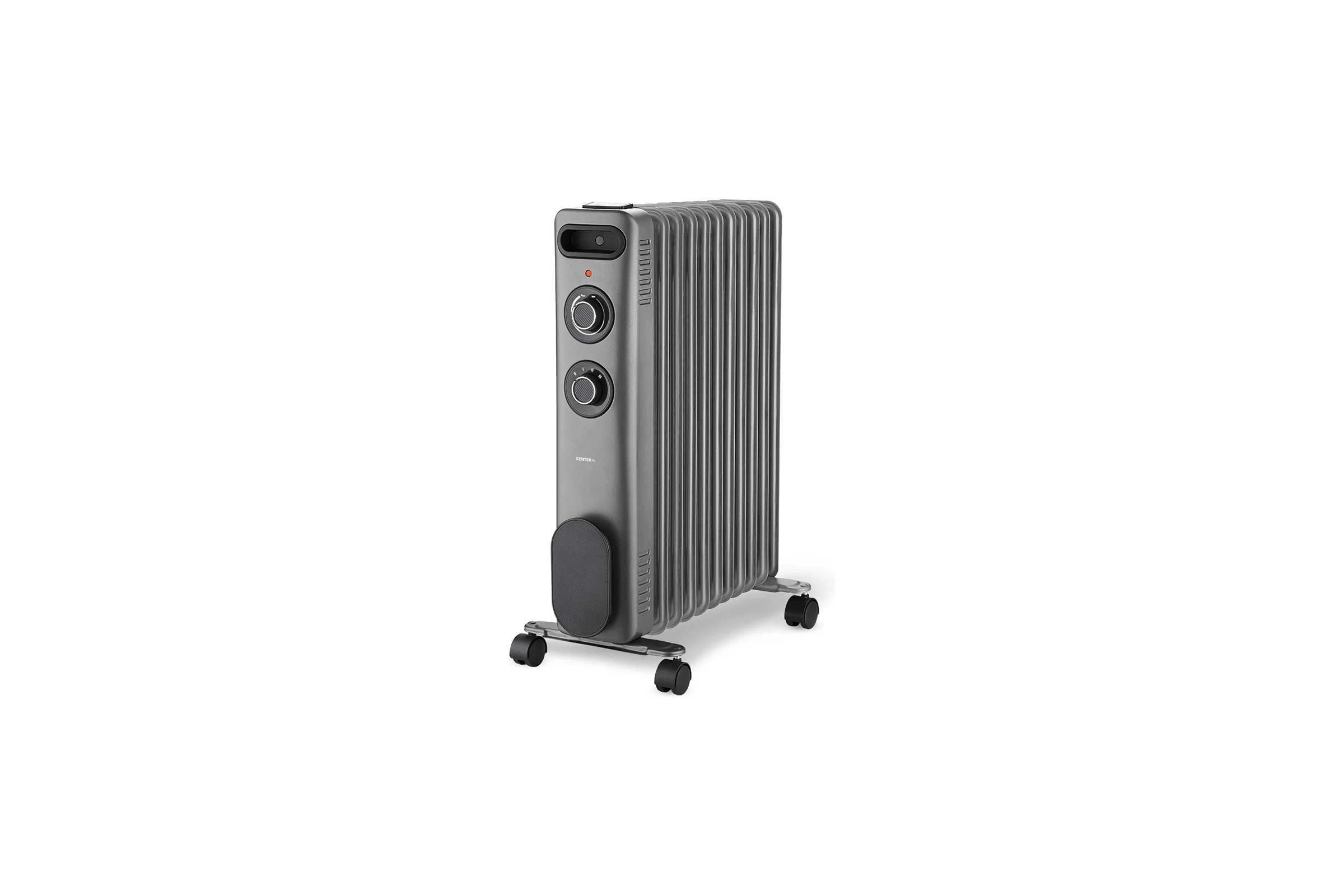 Масляный обогреватель Centek CT-6232-11 (серый) 11 секций (30м) 2500Вт, 3 режима защита от перегрева CT-6232-11 GRAY