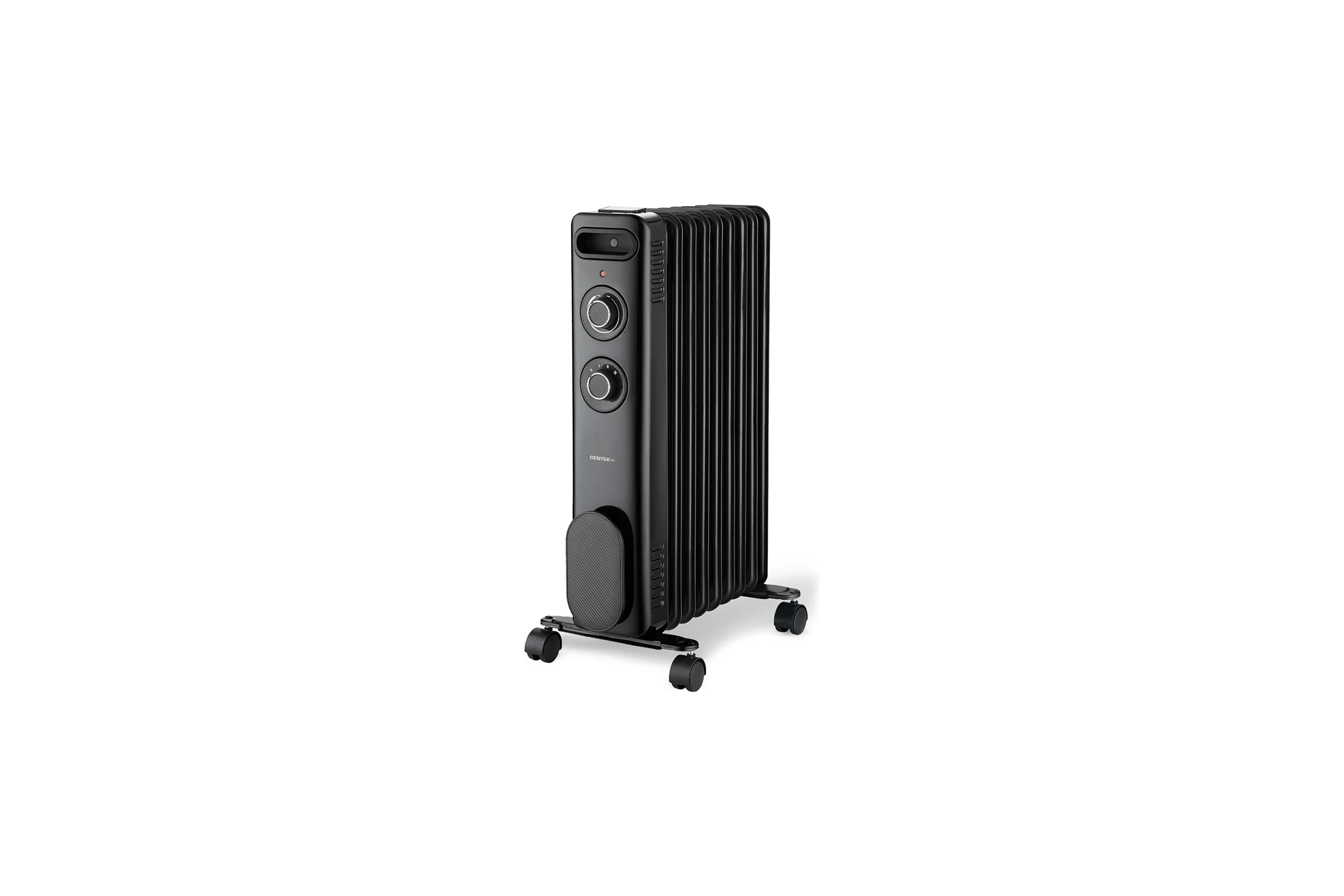 Масляный обогреватель Centek CT-6231-9 (черный) 9 секций (25м) 2000Вт, 3 режима защита от перегрева CT-6231-9 BLACK
