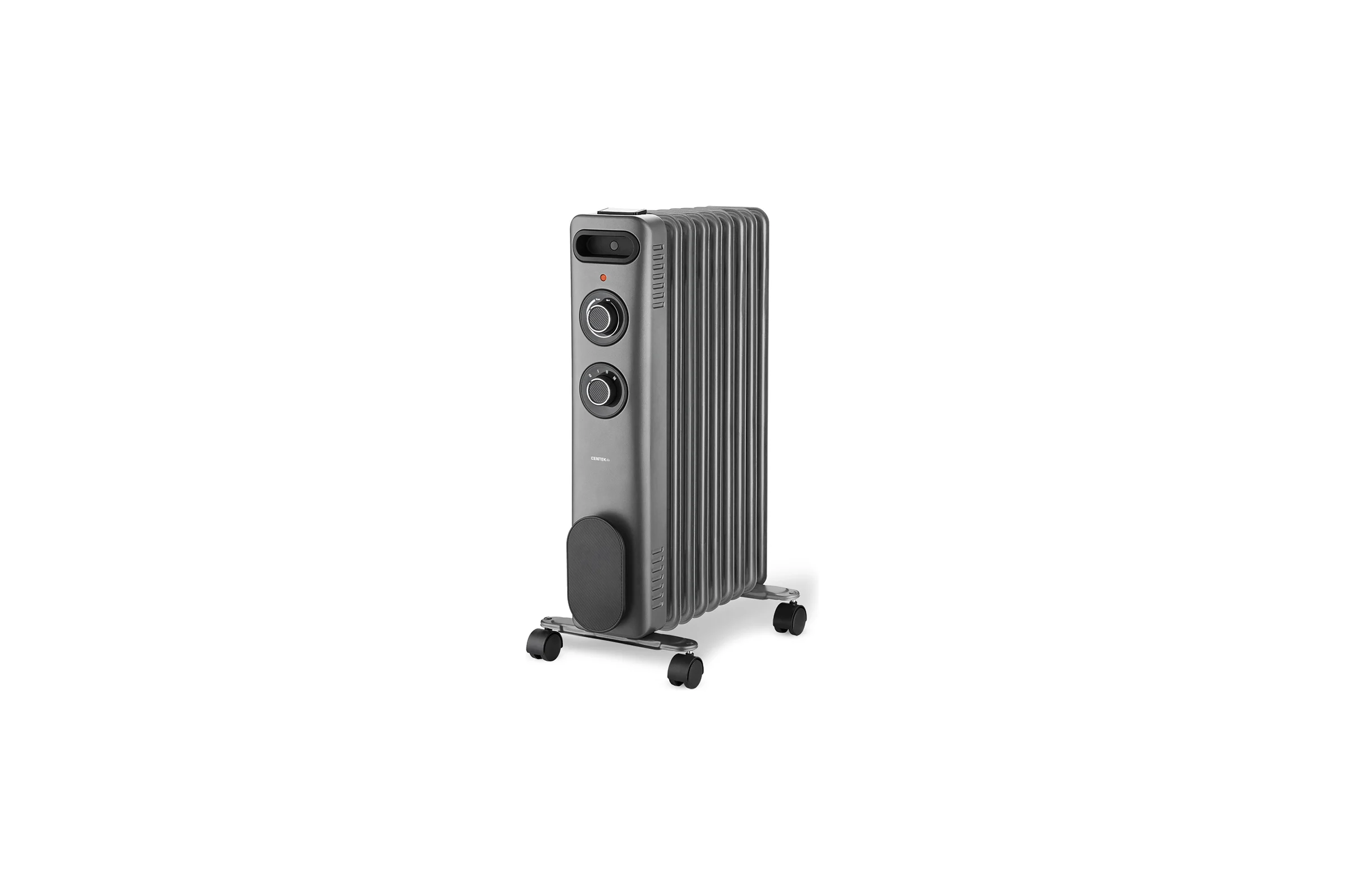 Масляный обогреватель Centek CT-6232-9 (серый) 9 секций (25м) 2000Вт, 3 режима защита от перегрева CT-6232-9 GRAY