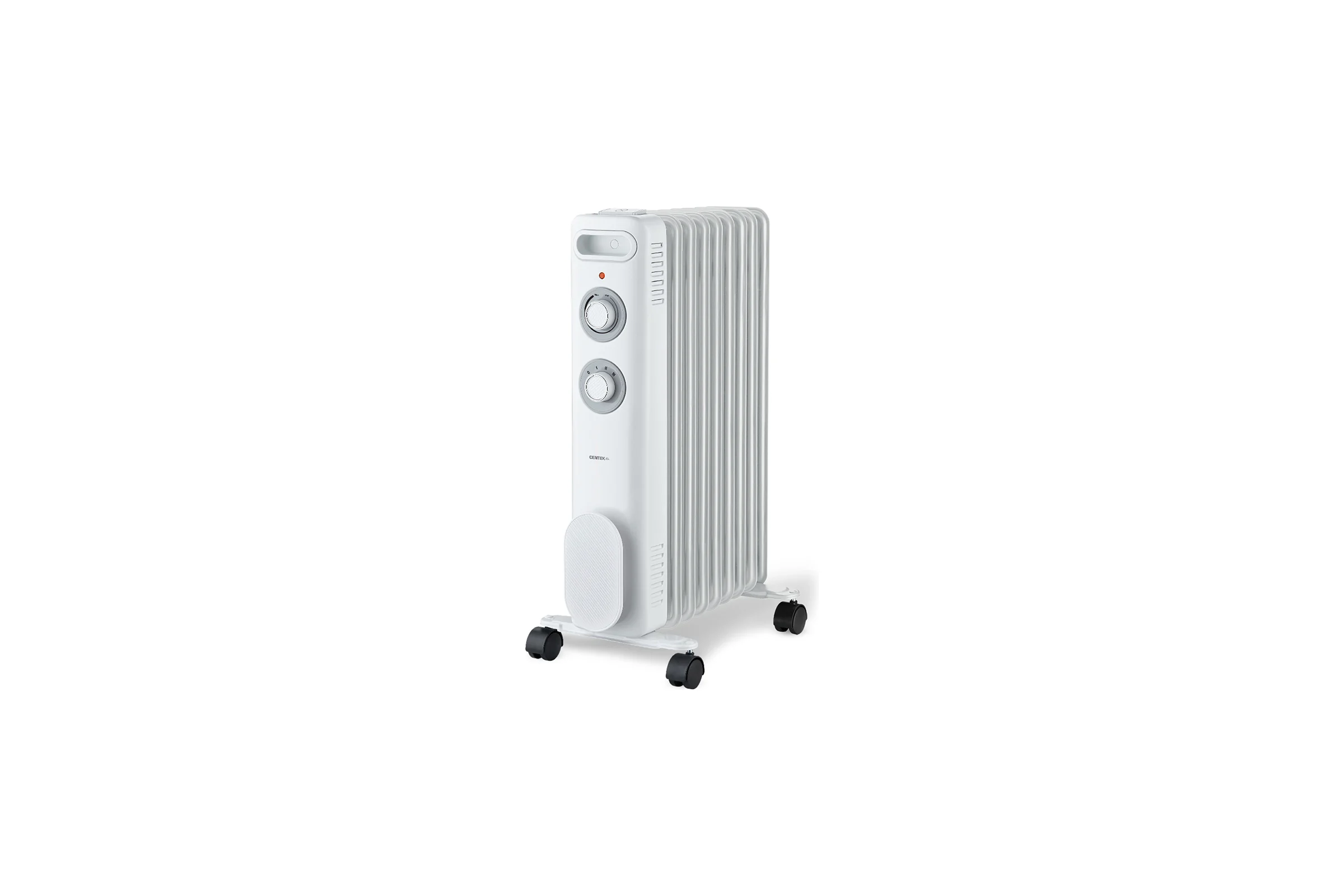 Масляный обогреватель Centek CT-6230-9 (белый) 9 секций (25м) 2000Вт, 3 режима защита от перегрева CT-6230-9 WHITE