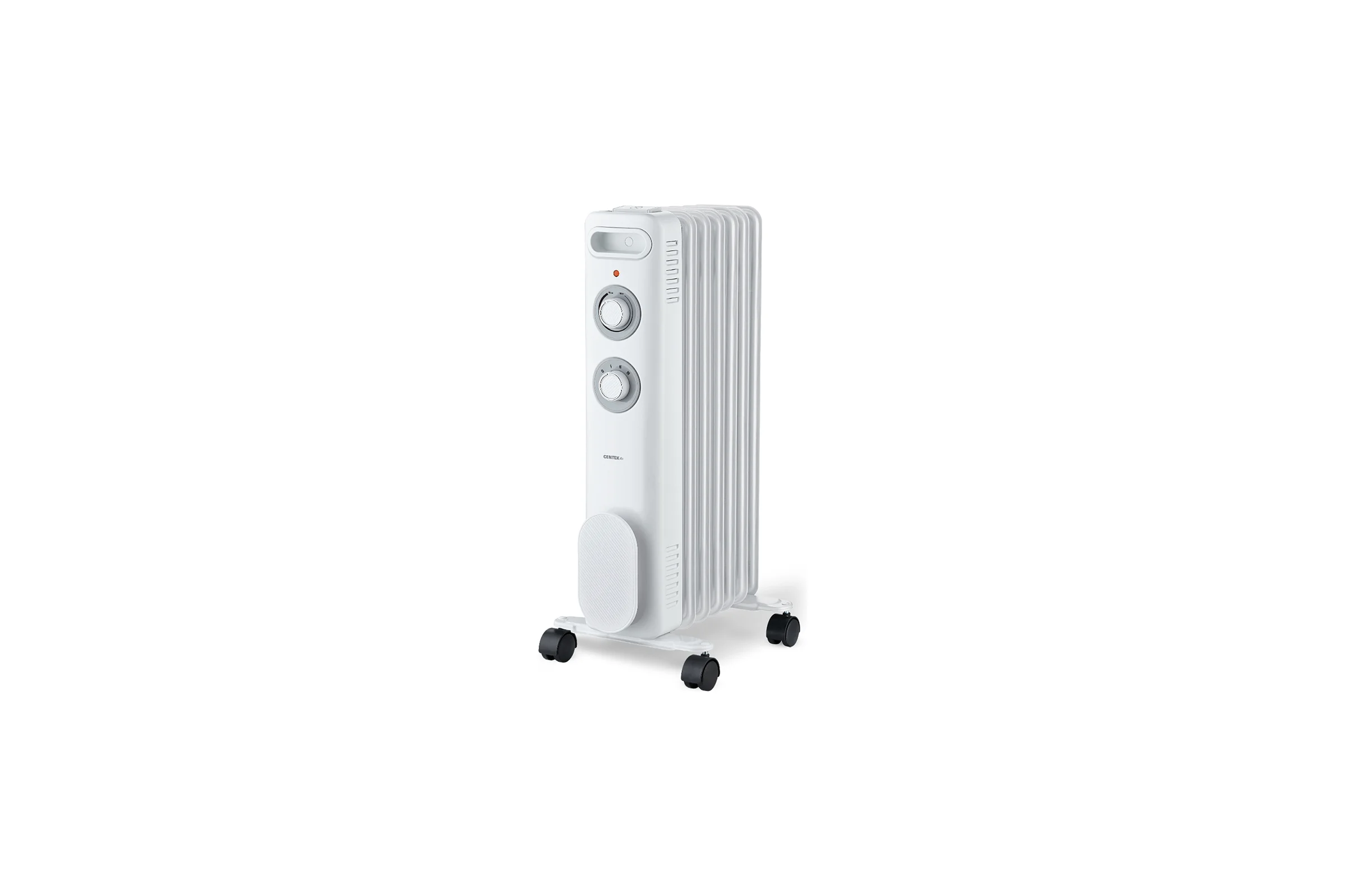 Масляный обогреватель Centek CT-6230-7 (белый) 7 секций (20м) 1500Вт, 3 режима защита от перегрева CT-6230-7 WHITE
