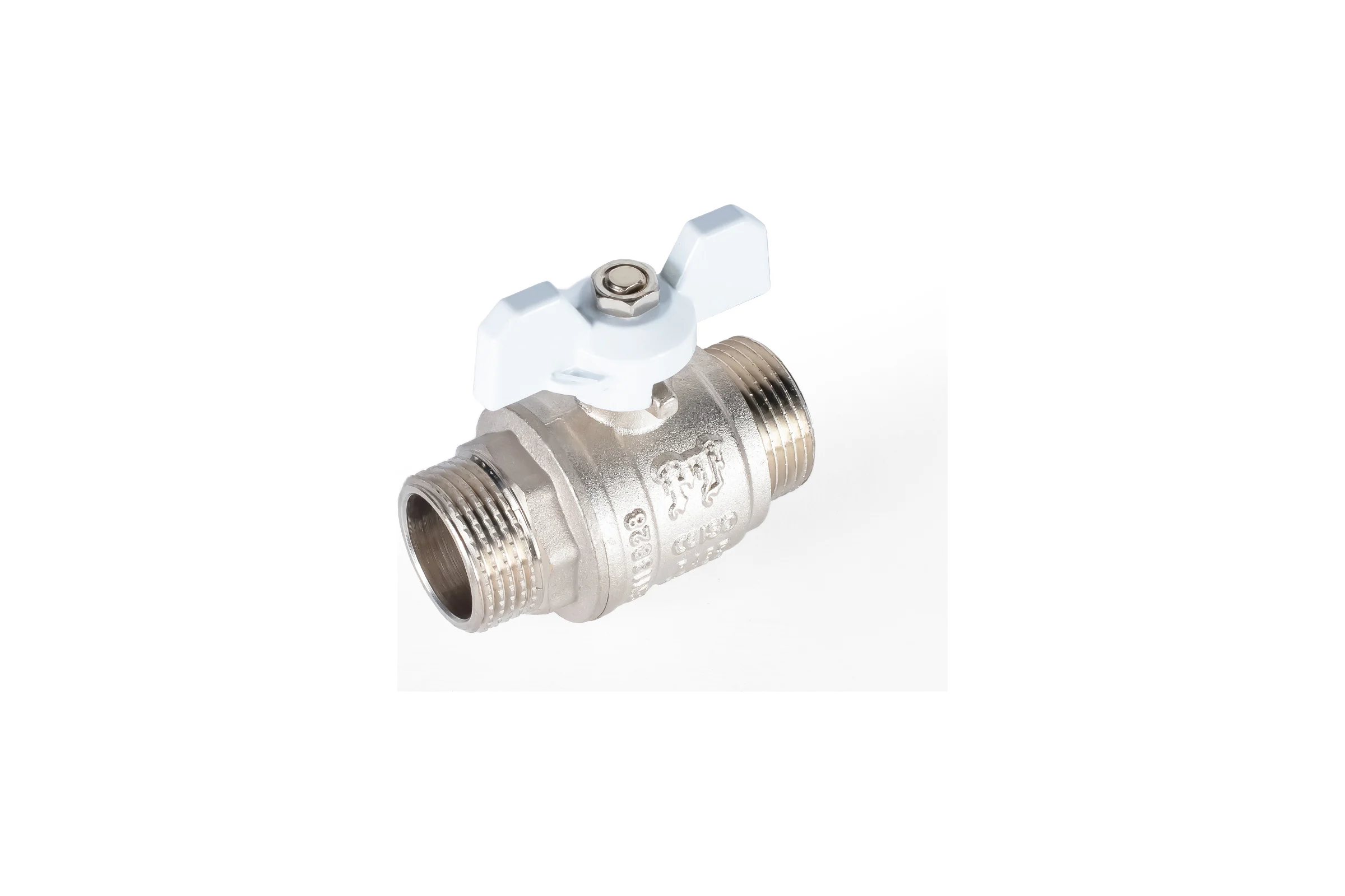 Шаровой кран PROFACTOR PF STANDARD ручка бабочка, н/н 1 дюйм PF FBV 308