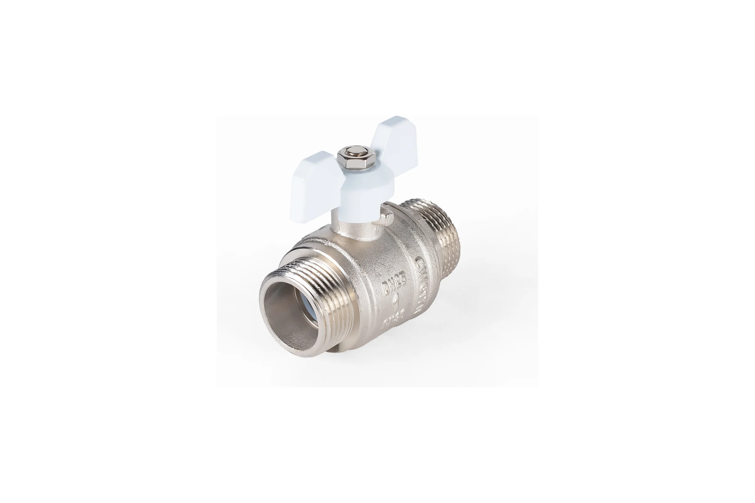 Шаровой кран PROFACTOR PF STANDARD ручка бабочка, н/н 1 дюйм PF FBV 308