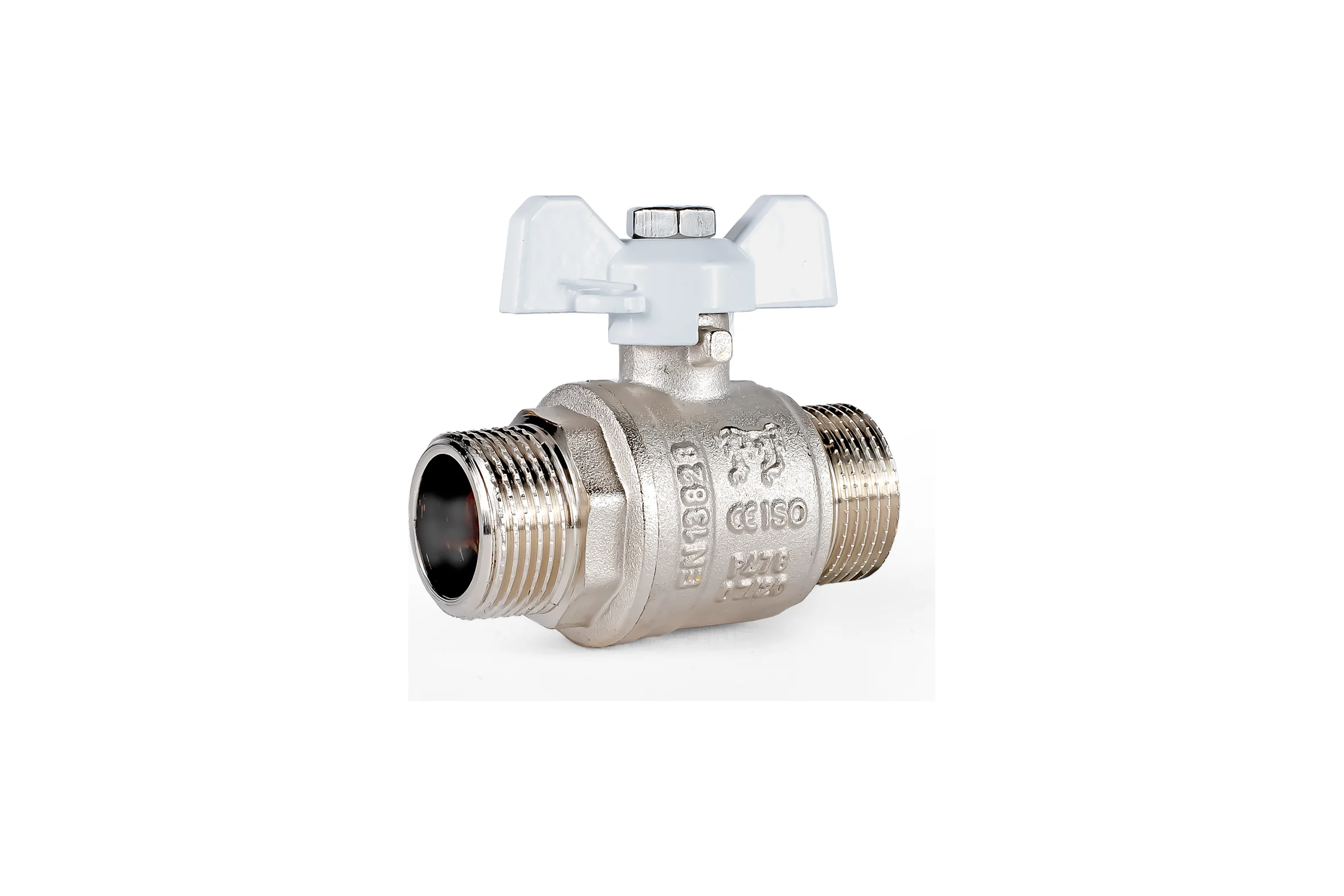 Шаровой кран PROFACTOR PF STANDARD ручка бабочка, н/н 3/4 дюйма PF FBV 307