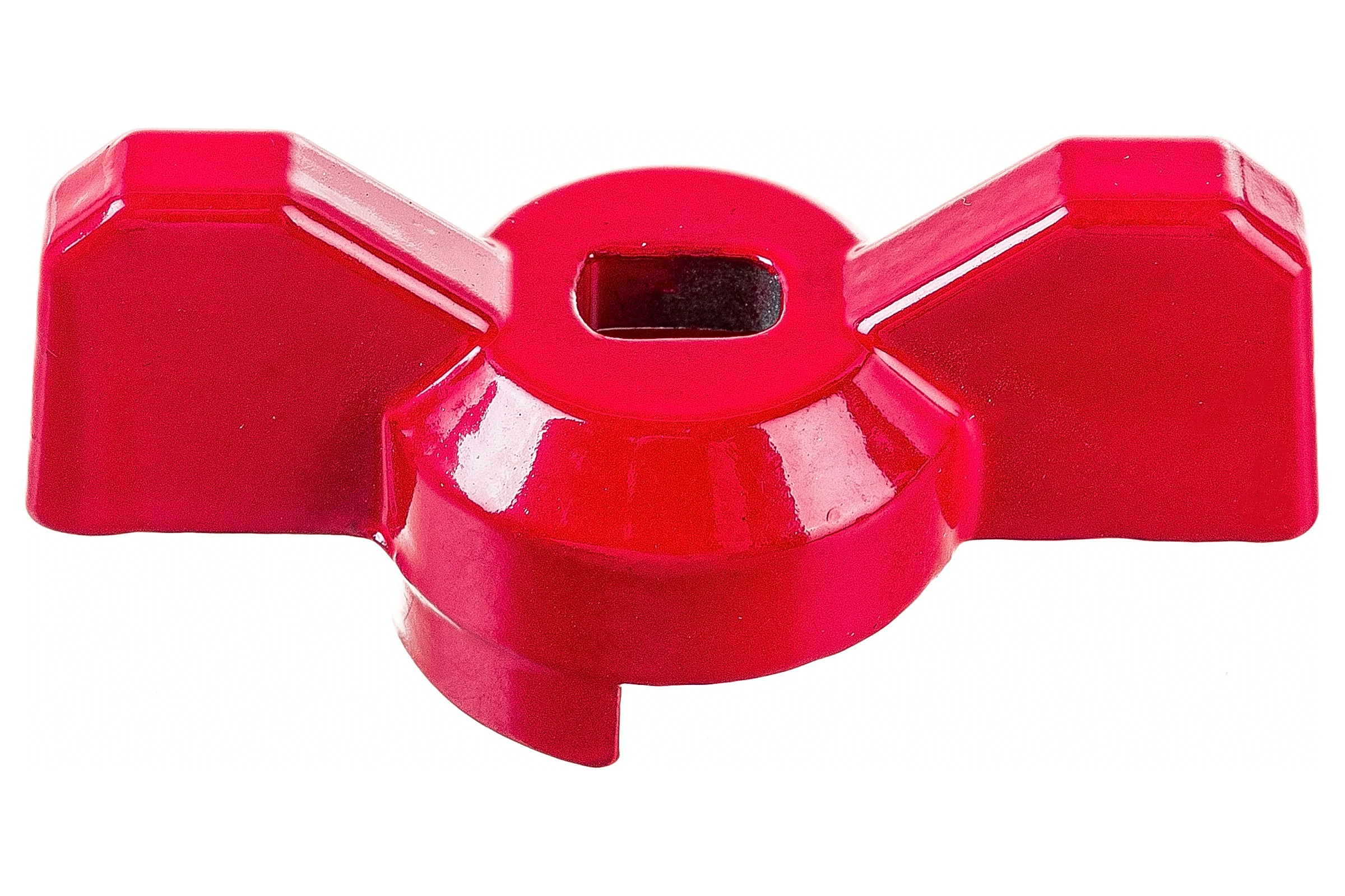 Рукоятка для шарового крана PROFACTOR PF STANDARD бабочка, красный/синий 1/2" - 3/4" PF FBV 1520WH