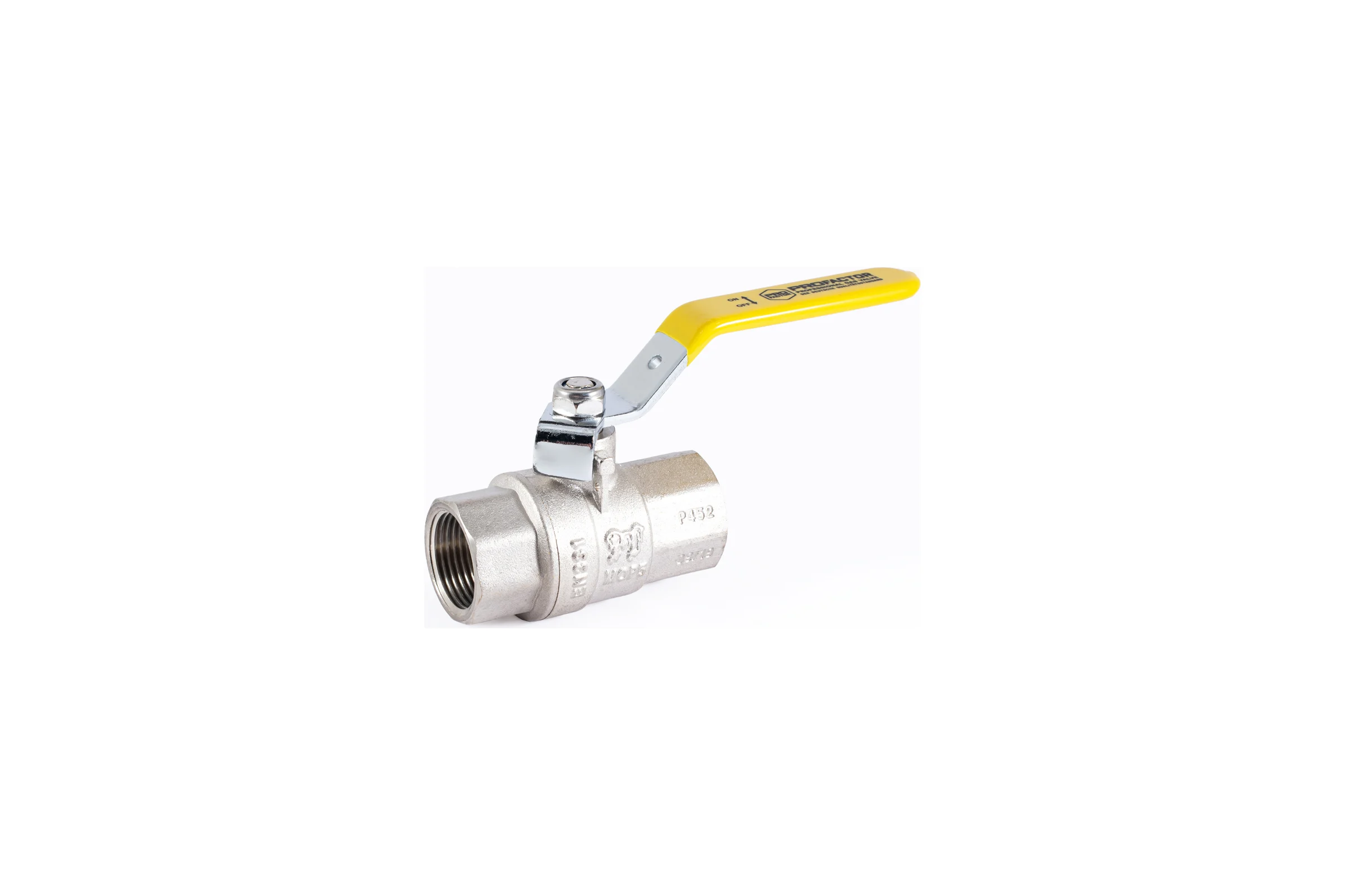 Шаровой кран для газа PROFACTOR PF GAS ручка рычаг, в/в 3/4 дюйма PF GBV 340