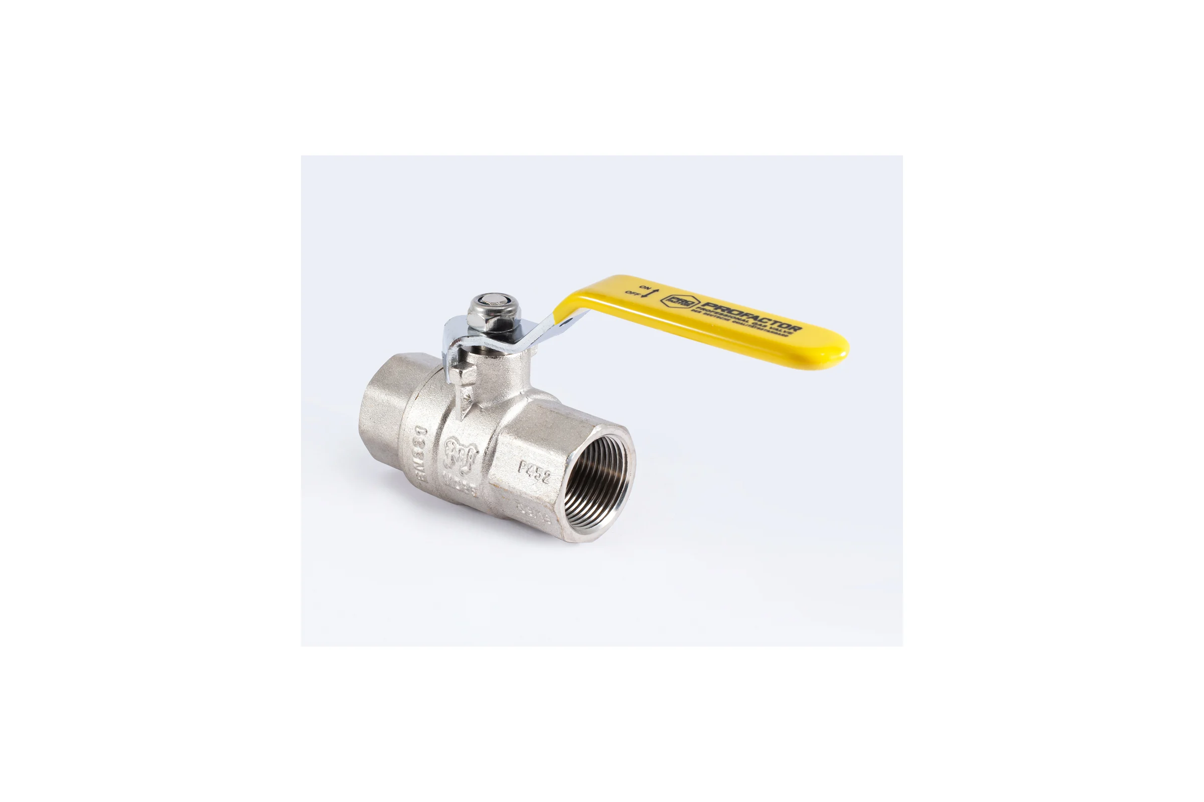 Шаровой кран для газа PROFACTOR PF GAS ручка рычаг, в/в 3/4 дюйма PF GBV 340