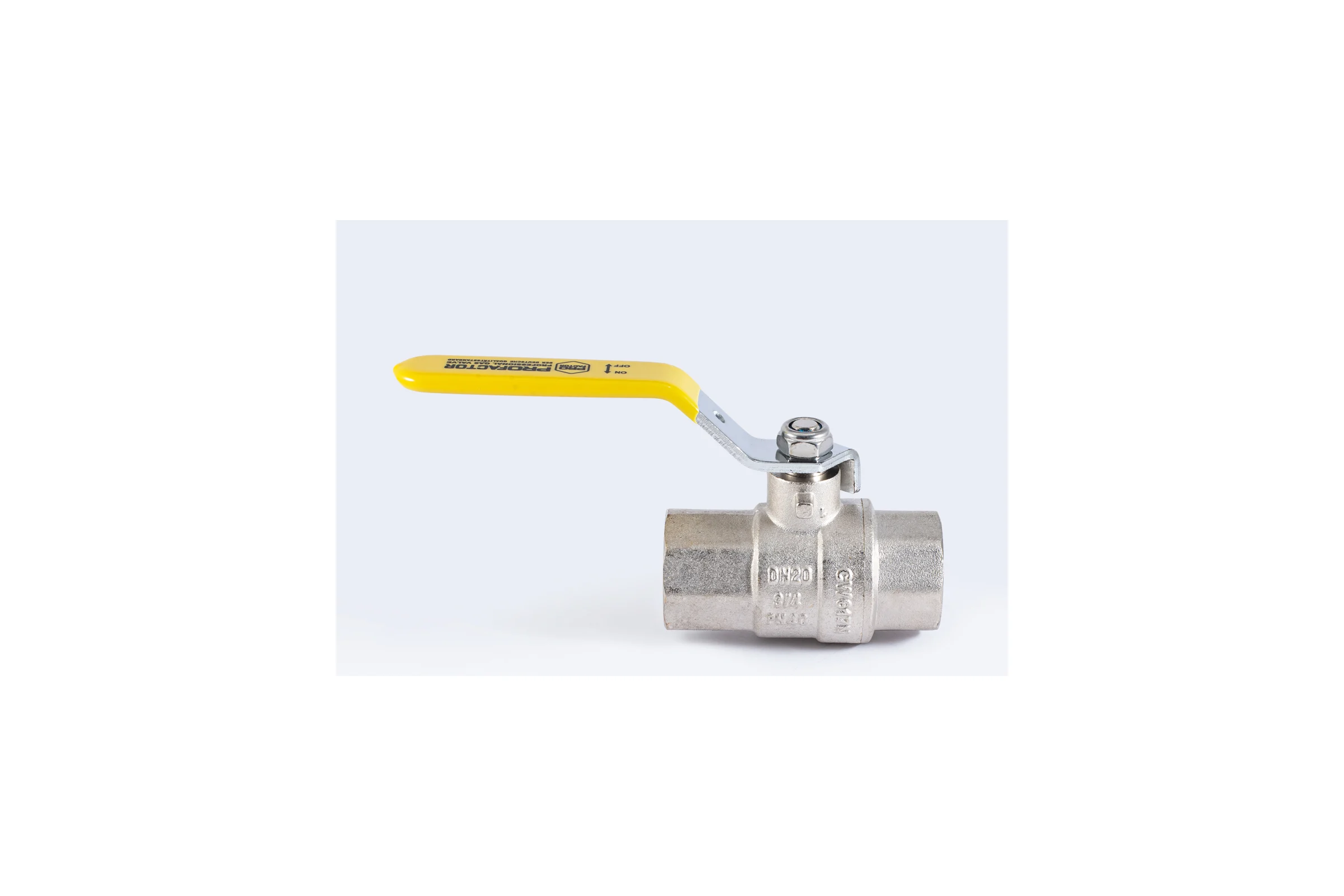 Шаровой кран для газа PROFACTOR PF GAS ручка рычаг, в/в 3/4 дюйма PF GBV 340