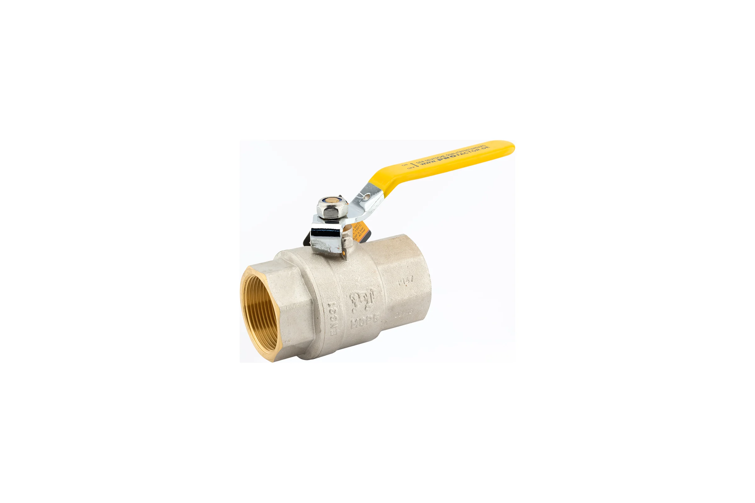 Шаровой кран для газа PROFACTOR PF GAS ручка рычаг, в/в 1 1/2 дюйма PF GBV 343