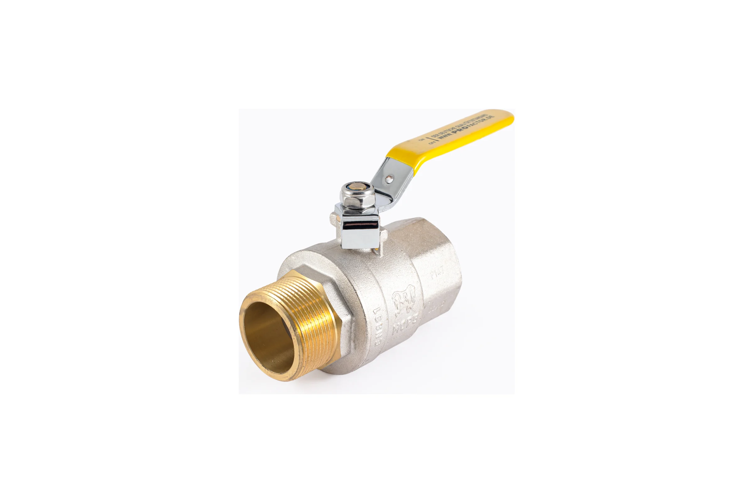 Шаровой кран для газа PROFACTOR PF GAS в/н рычаг 1 1/2 дюйма PF GBV 349