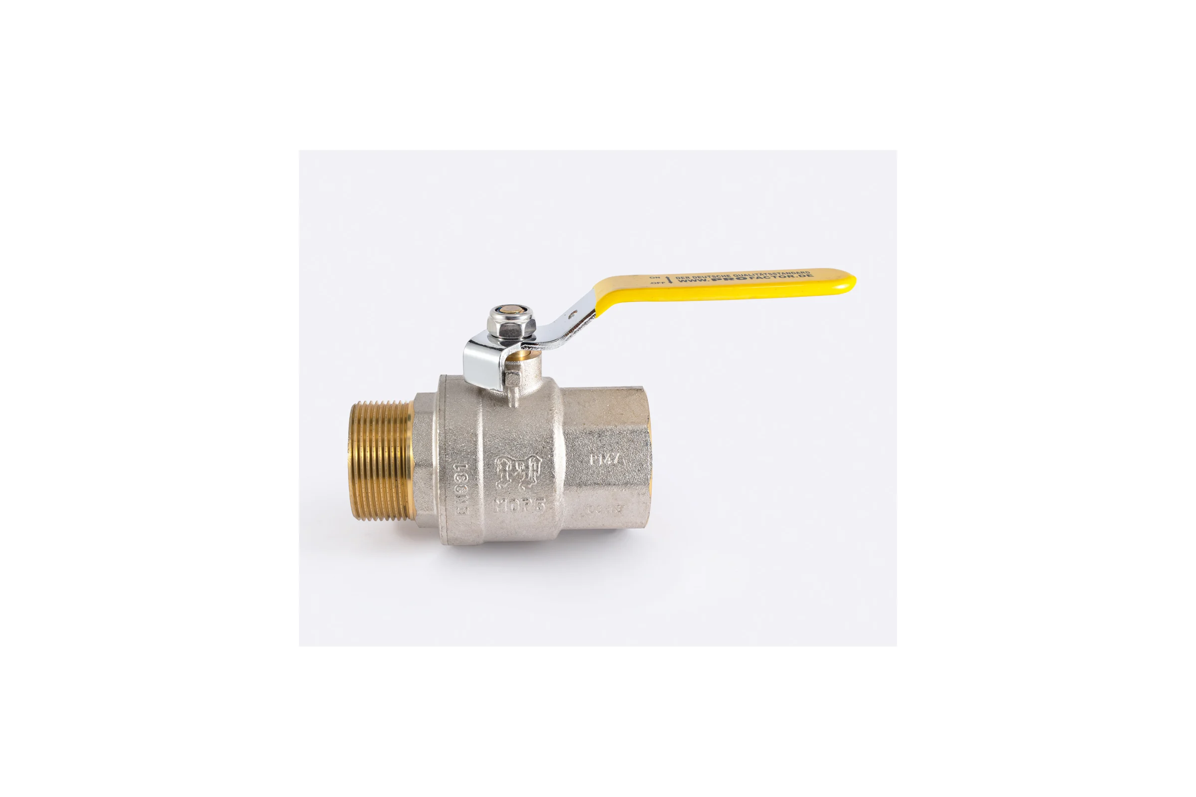 Шаровой кран для газа PROFACTOR PF GAS в/н рычаг 1 1/2 дюйма PF GBV 349