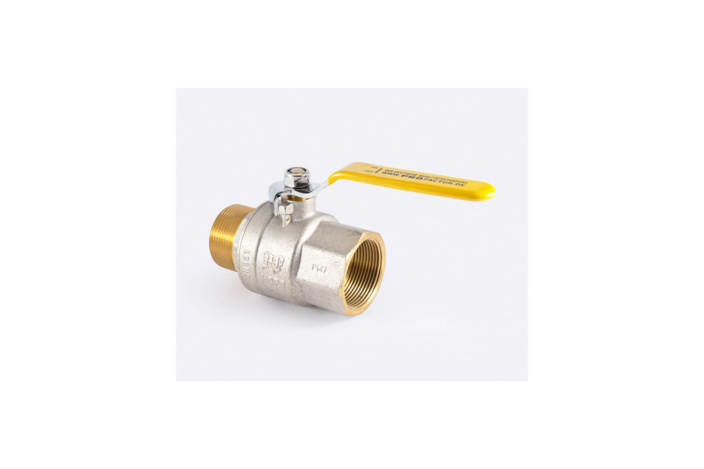 Шаровой кран для газа PROFACTOR PF GAS в/н рычаг 1 1/2 дюйма PF GBV 349