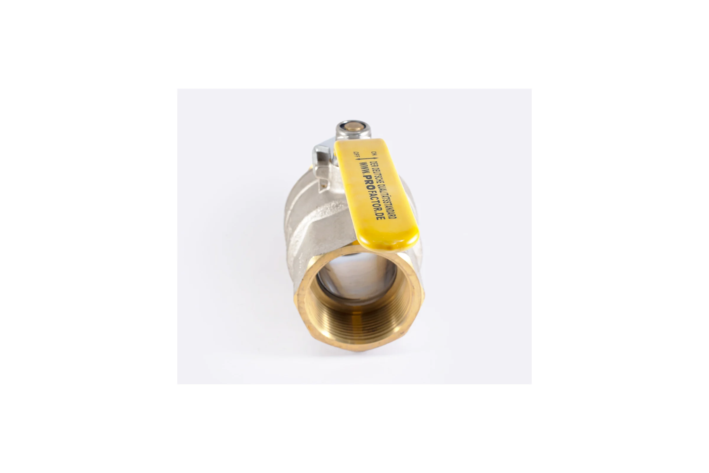 Шаровой кран для газа PROFACTOR PF GAS в/н рычаг 1 1/2 дюйма PF GBV 349
