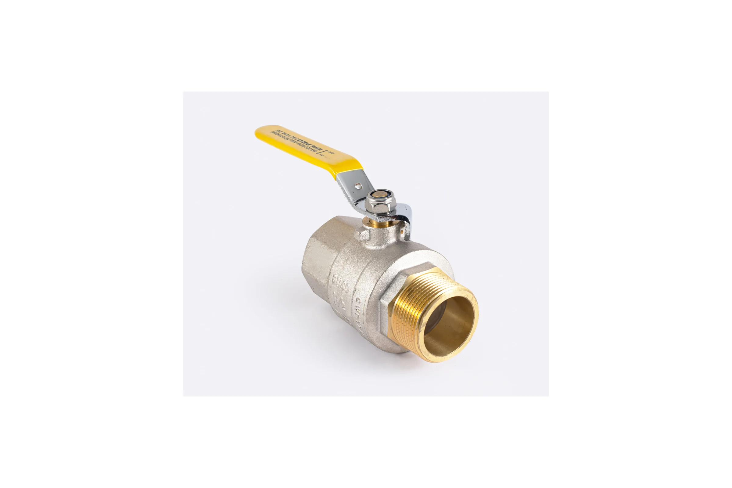 Шаровой кран для газа PROFACTOR PF GAS в/н рычаг 1 1/2 дюйма PF GBV 349