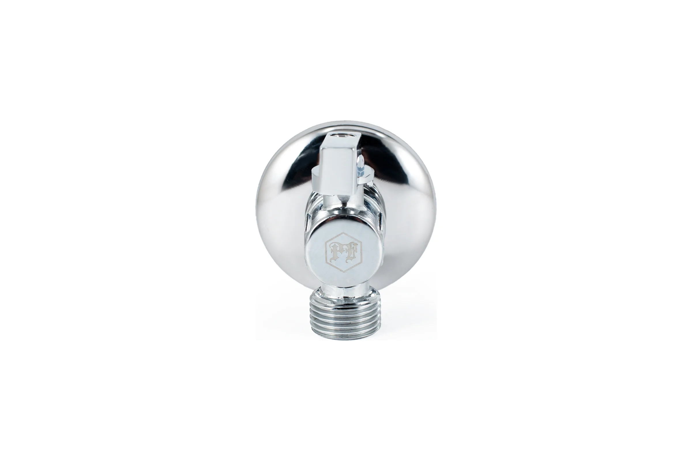 Угловой шаровой кран PROFACTOR PF CHROME ручка флажок, н/н 1/2 дюйма х 1/2 дюйма PF BAV 354