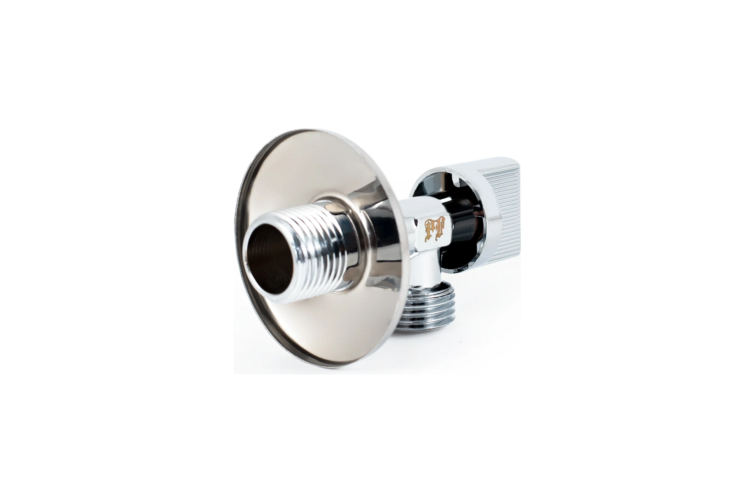 Угловой шаровой кран для бытовой техники PROFACTOR PF CHROME н/н 1/2 дюйма х 1/2 дюйма PF BAV 357