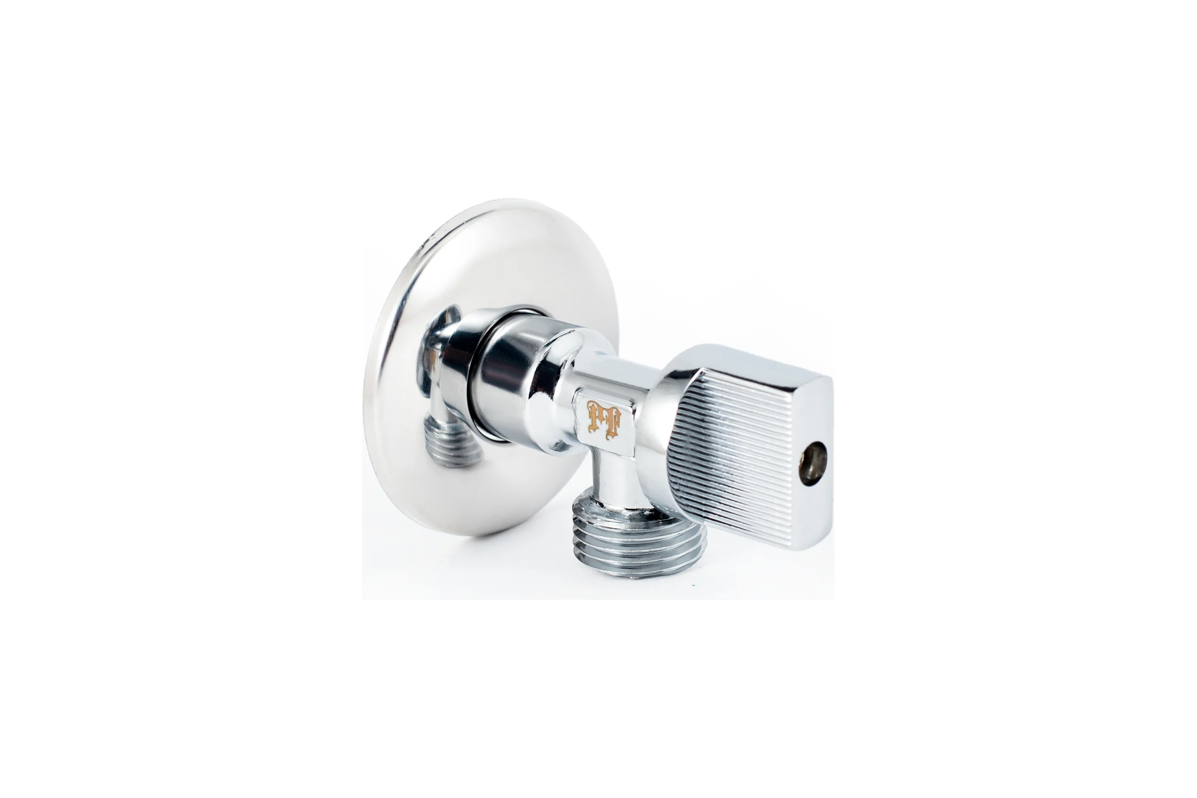 Угловой шаровой кран для бытовой техники PROFACTOR PF CHROME н/н 1/2 дюйма х 1/2 дюйма PF BAV 357