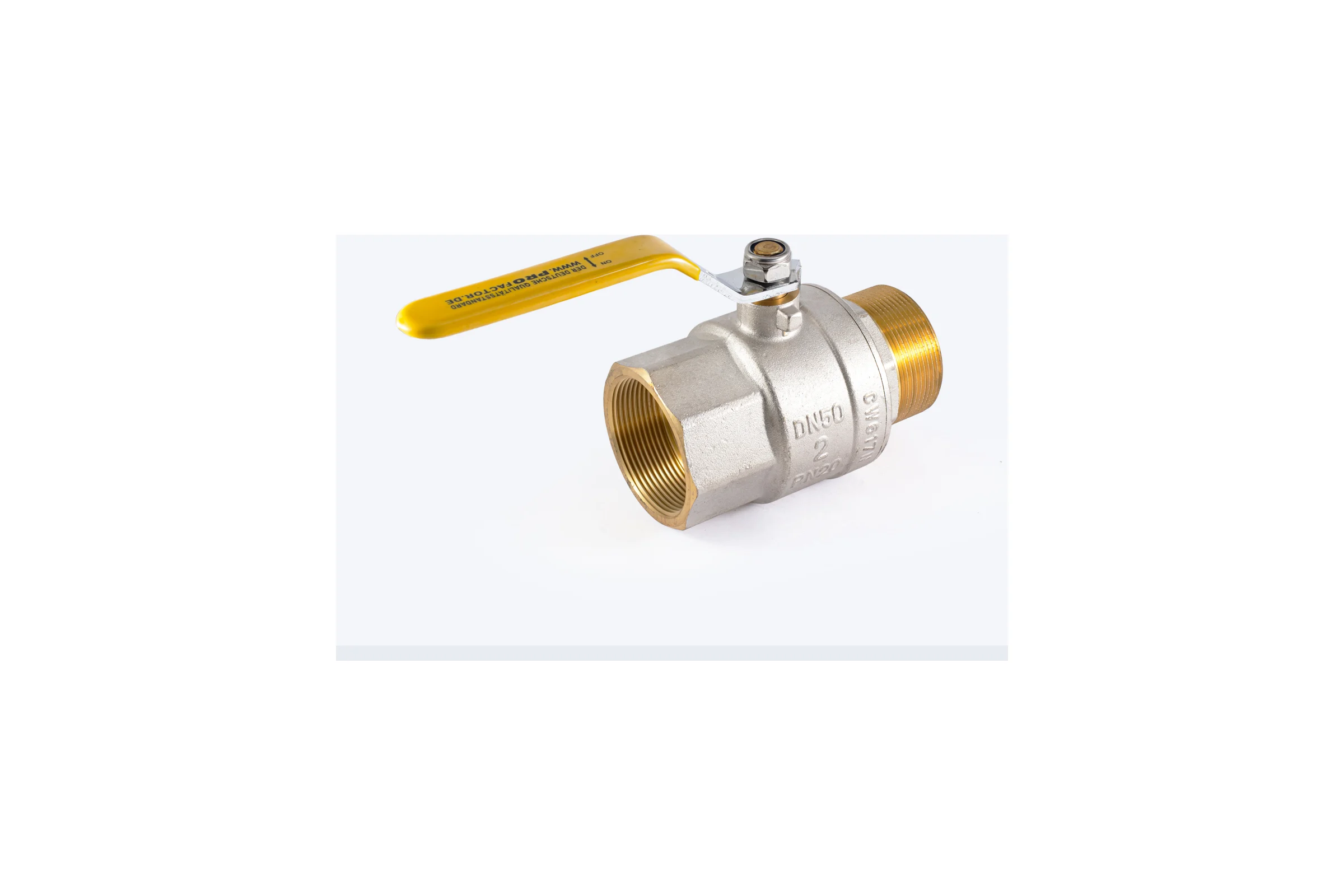 Шаровой кран для газа PROFACTOR PF GAS в/н рычаг 2 дюйма PF GBV 350