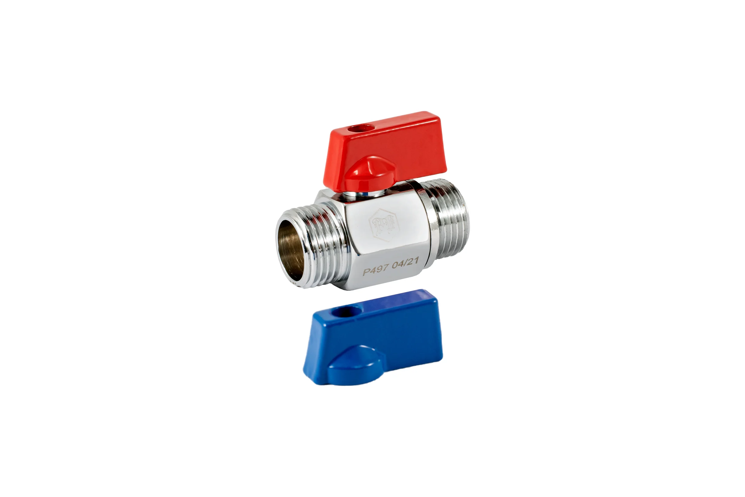 Шаровой кран PROFACTOR PF CHROME MINI для бытовой техники н/н 1/2 PF BMV 353