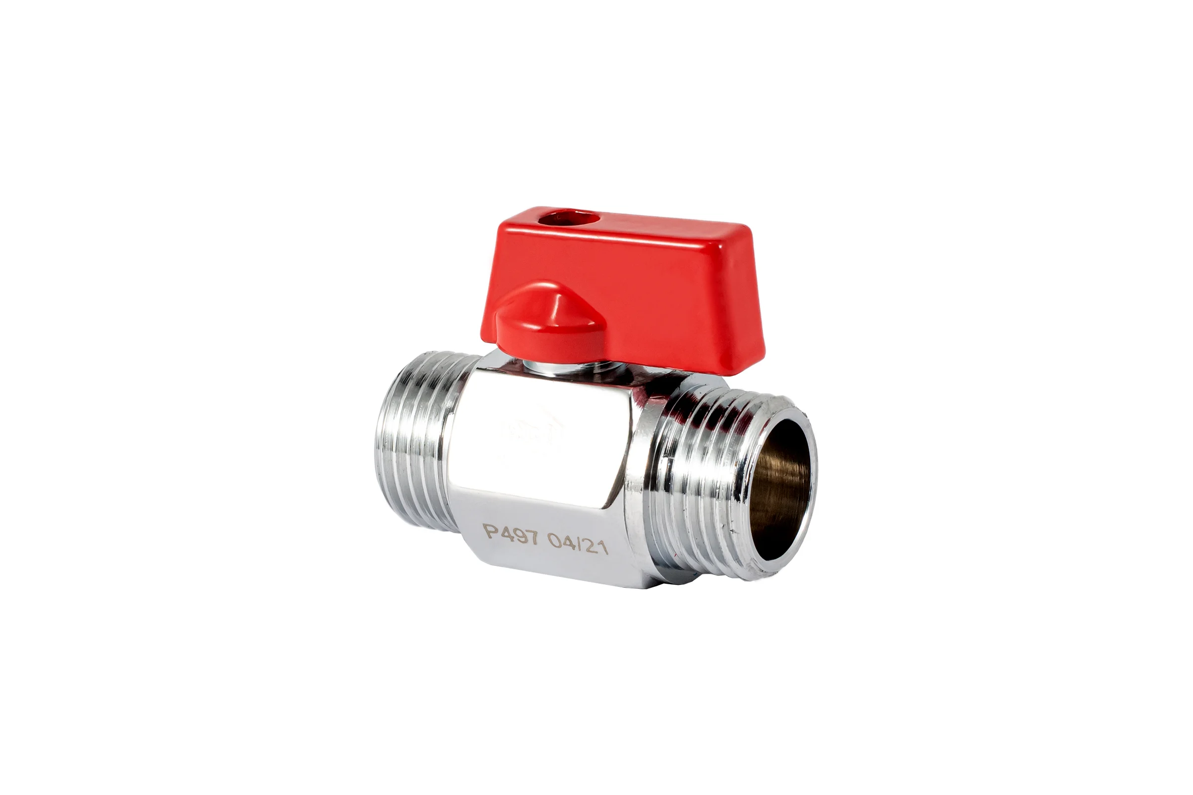 Шаровой кран PROFACTOR PF CHROME MINI для бытовой техники н/н 1/2 PF BMV 353