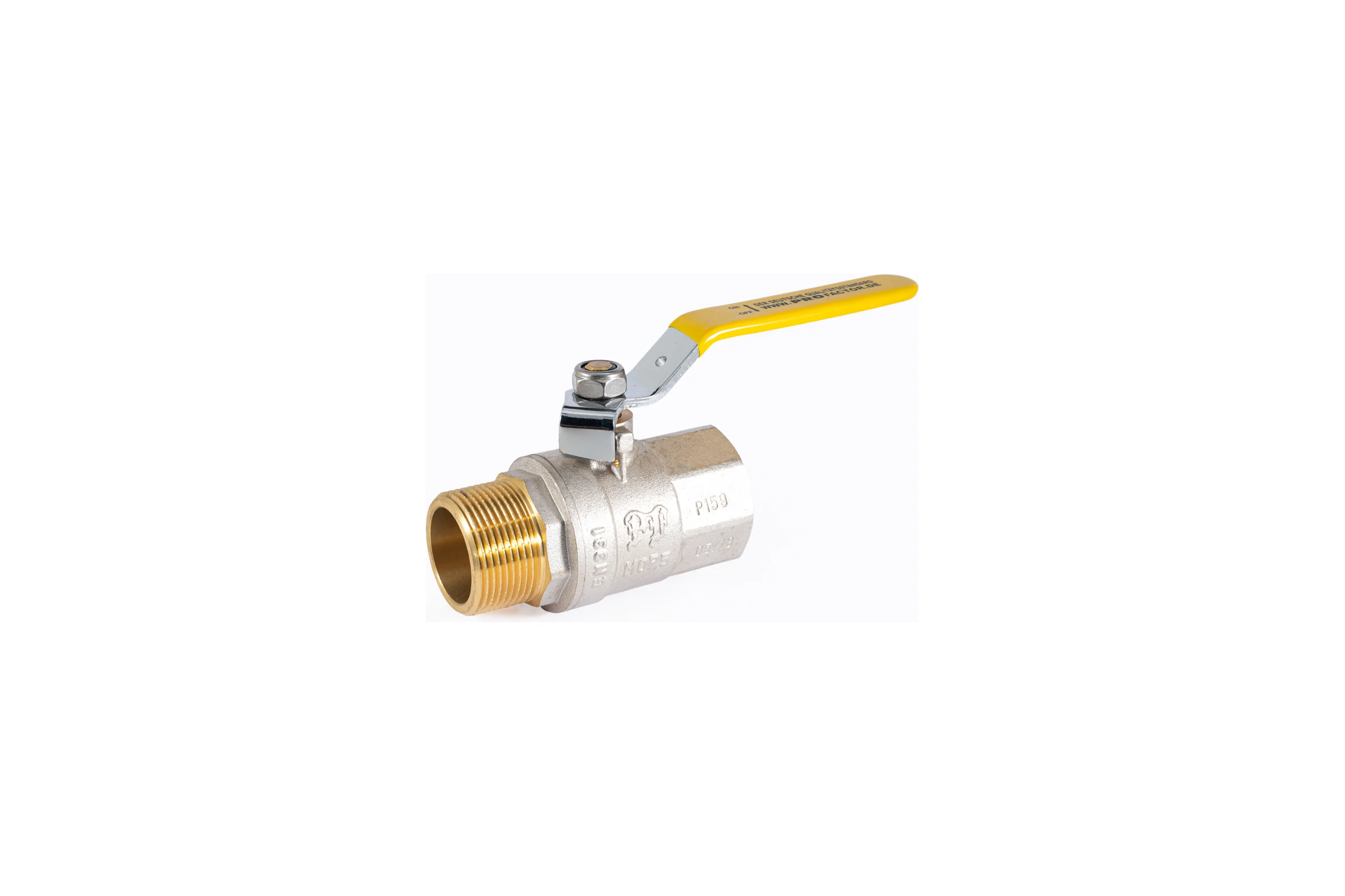 Шаровой кран для газа PROFACTOR PF GAS ручка рычаг, в/н 1 1/4 дюйма PF GBV 348