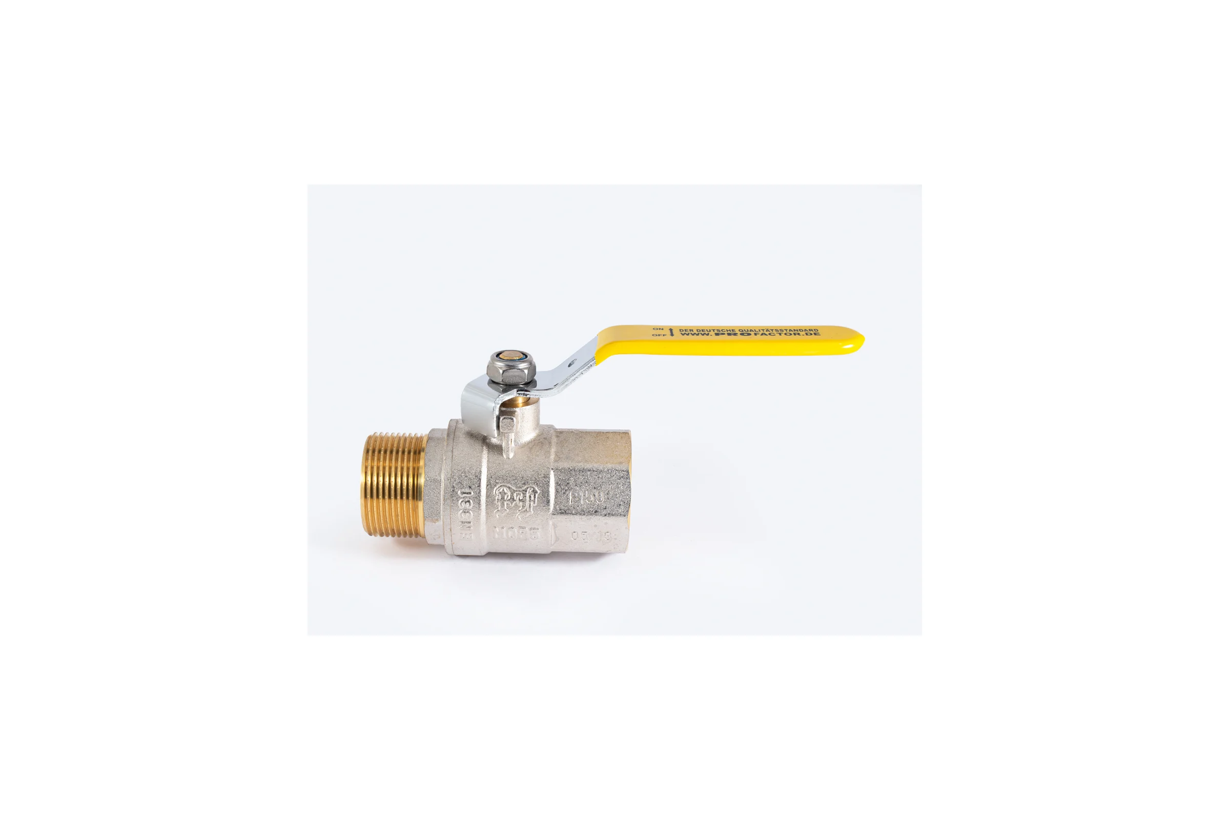 Шаровой кран для газа PROFACTOR PF GAS ручка рычаг, в/н 1 1/4 дюйма PF GBV 348
