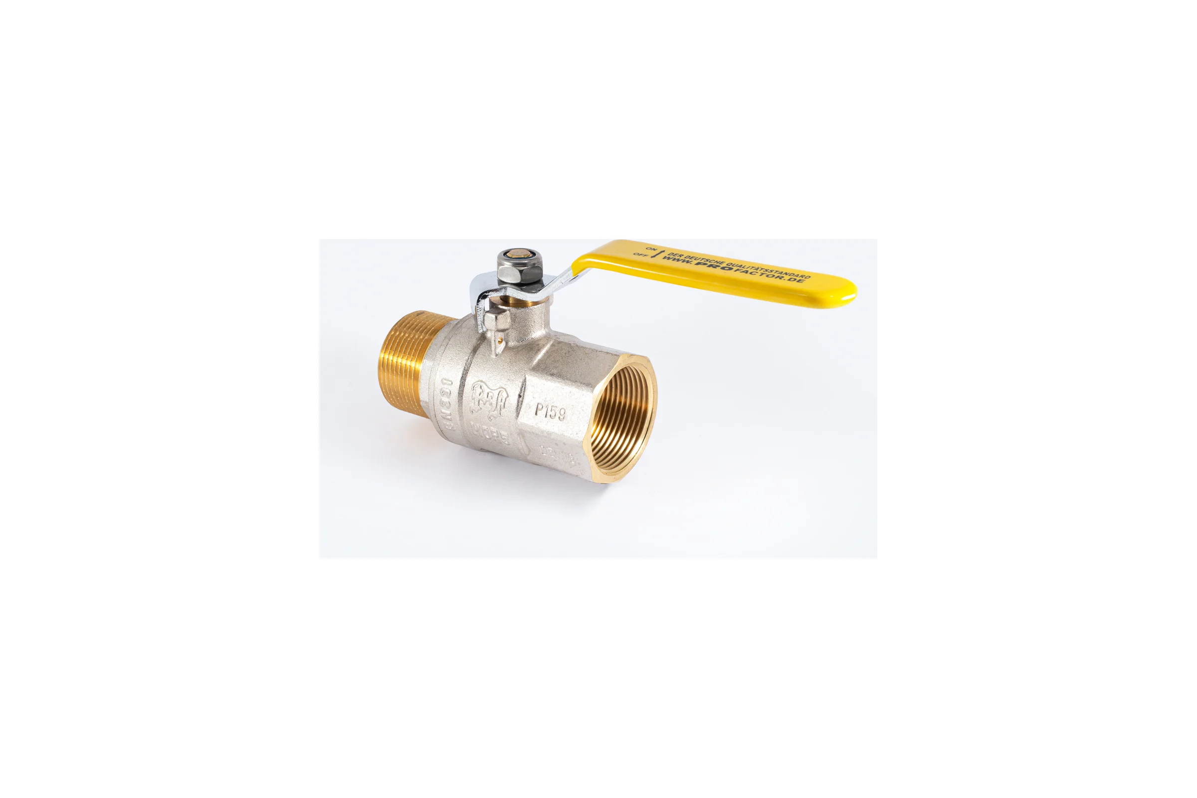 Шаровой кран для газа PROFACTOR PF GAS ручка рычаг, в/н 1 1/4 дюйма PF GBV 348