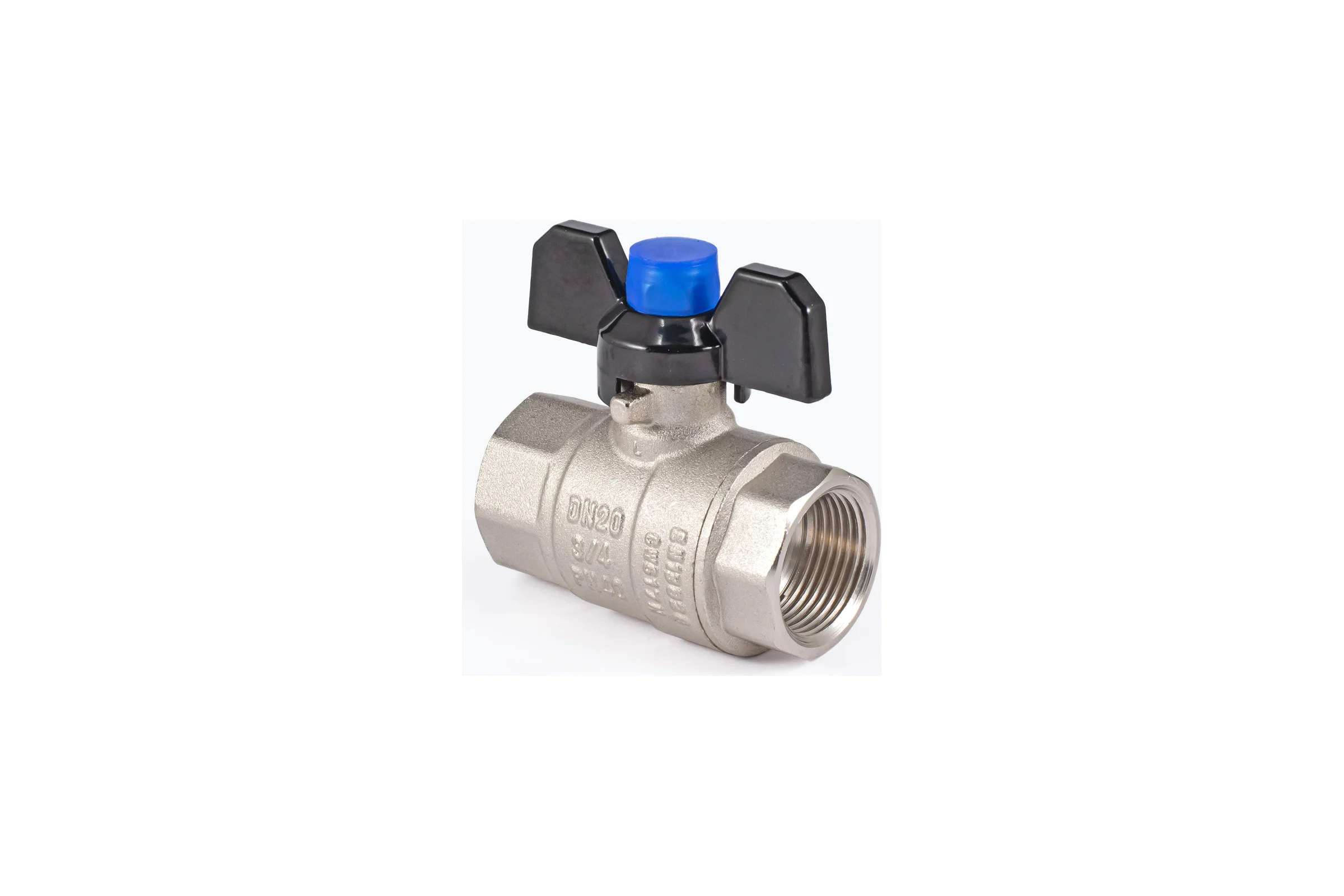 Шаровой кран PROFACTOR PF STRONG ручка бабочка, в/в 3/4 дюйма PF FBV 283