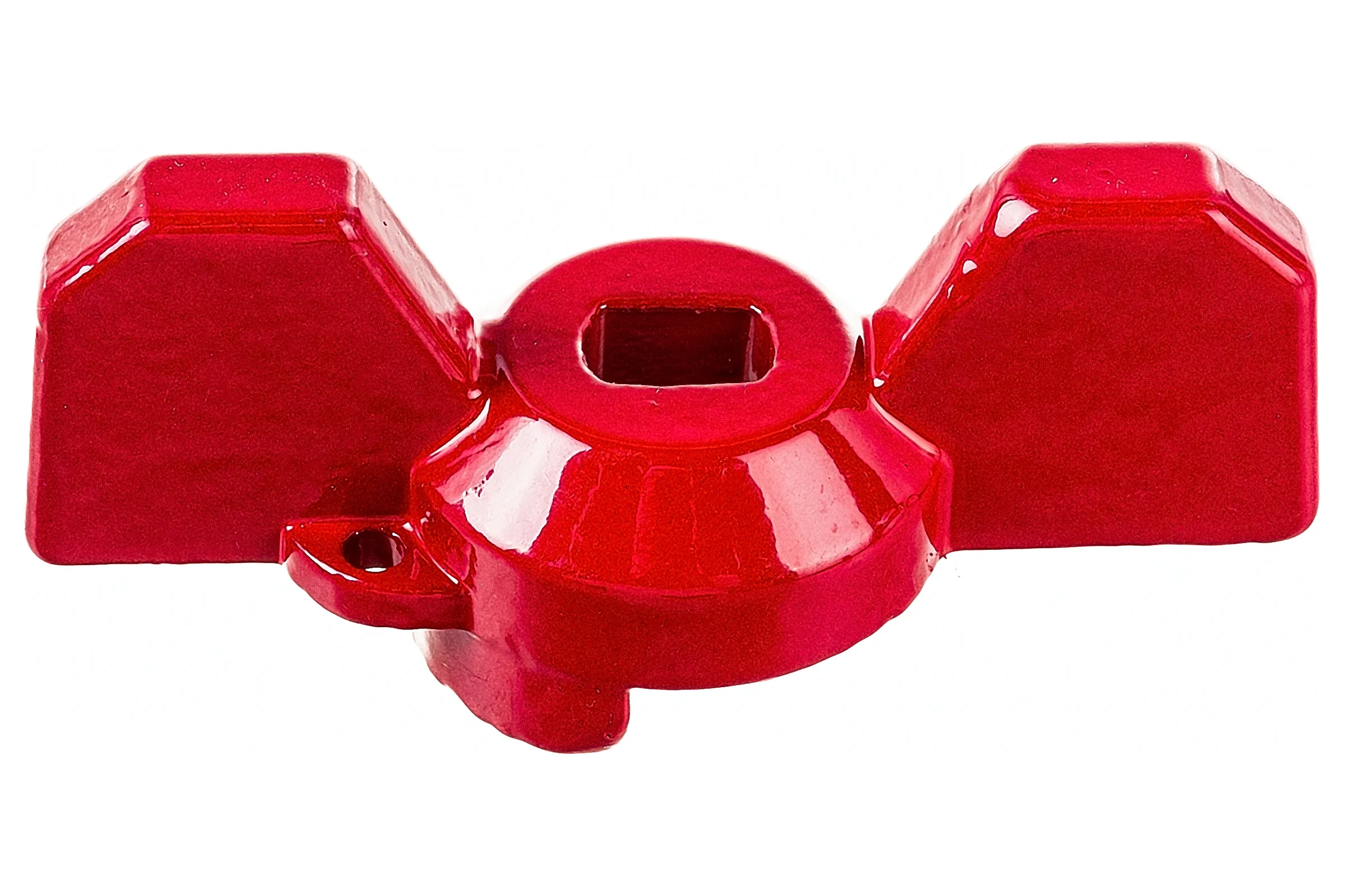 Рукоятка для шарового крана PROFACTOR PF STANDARD бабочка, красный/синий пара 1" PF FBV 2525WH