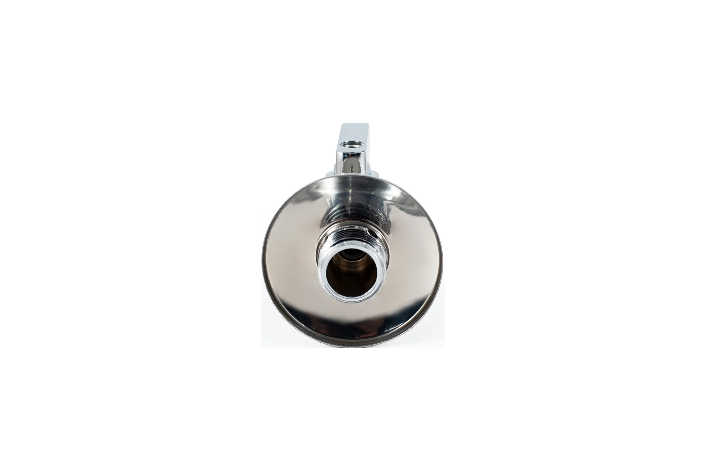 Угловой шаровой кран PROFACTOR PF CHROME ручка флажок, н/н 1/2 дюйма х 3/4 дюйма PF BAV 355
