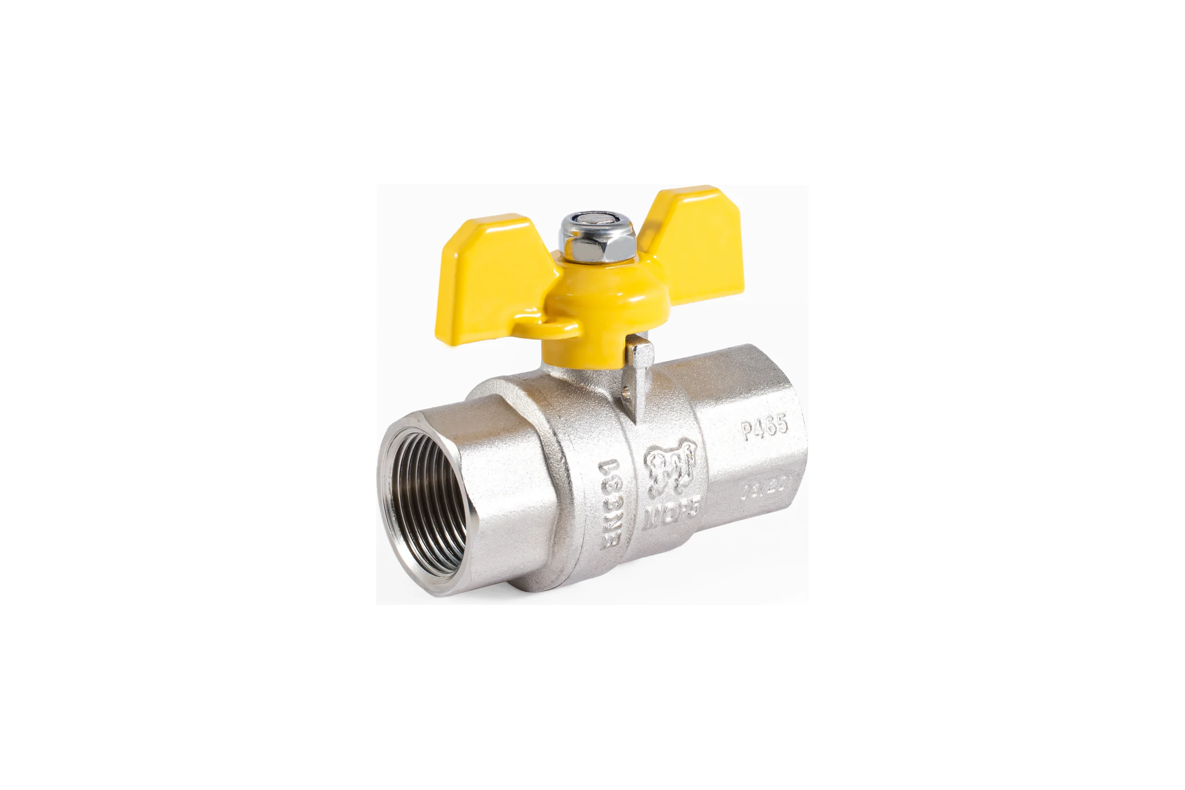 Шаровой кран для газа PROFACTOR PF GAS ручка бабочка, в/в 3/4 дюйма PF GBV 334