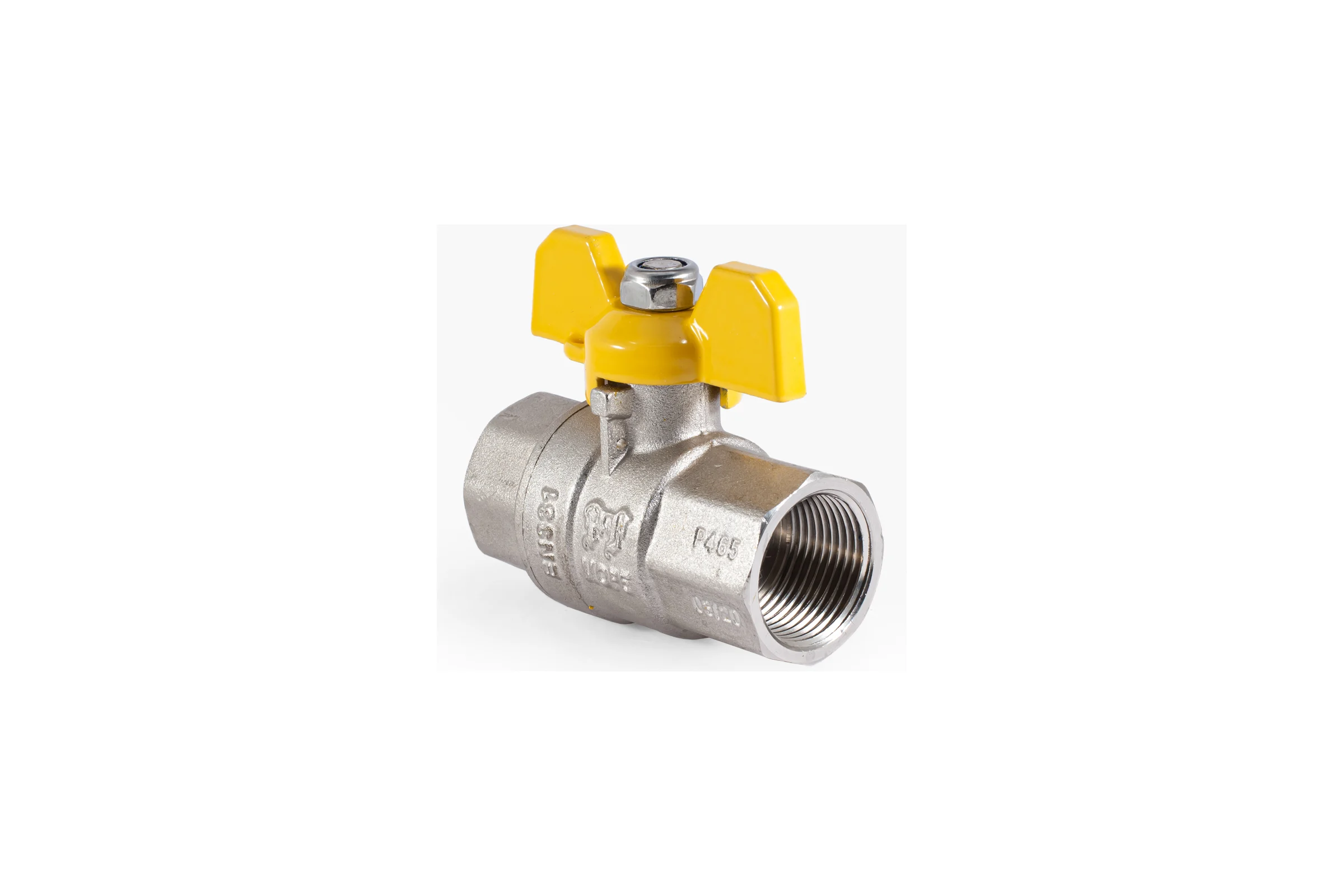 Шаровой кран для газа PROFACTOR PF GAS ручка бабочка, в/в 3/4 дюйма PF GBV 334