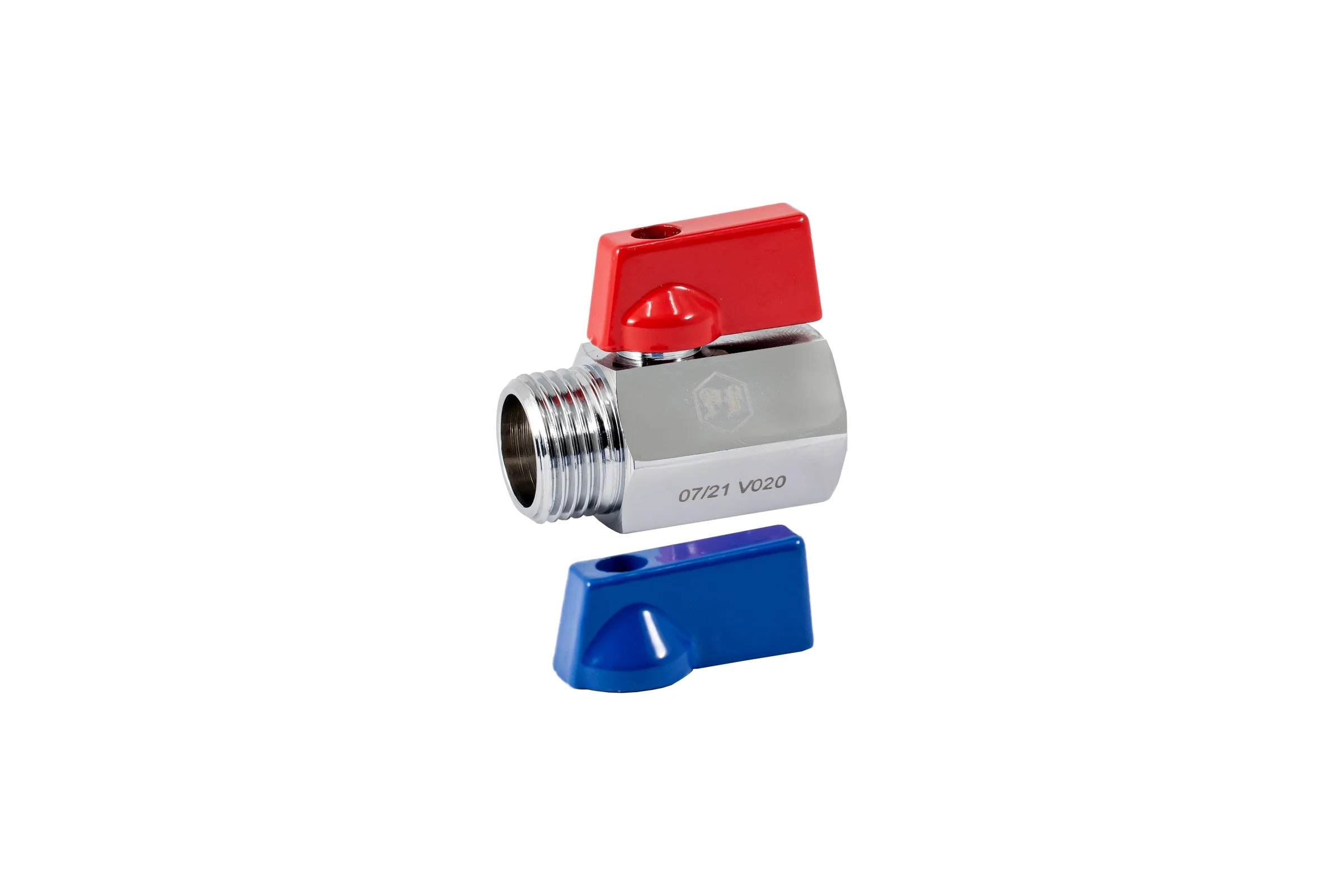 Шаровой кран PROFACTOR PF CHROME MINI для бытовой техники в/н 1/2 PF BMV 352