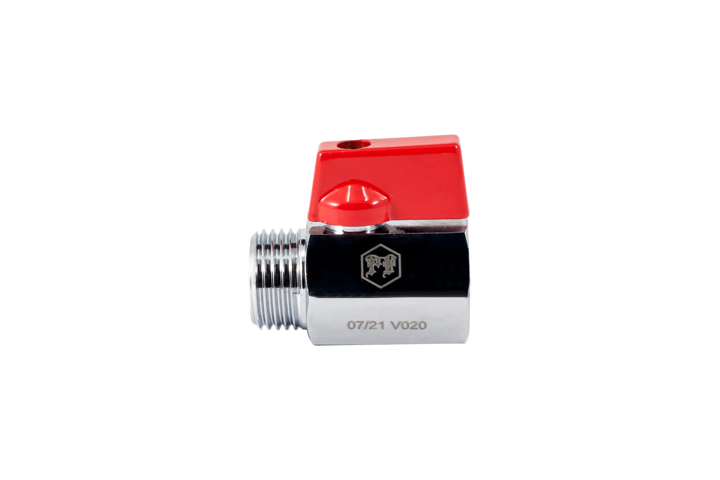 Шаровой кран PROFACTOR PF CHROME MINI для бытовой техники в/н 1/2 PF BMV 352